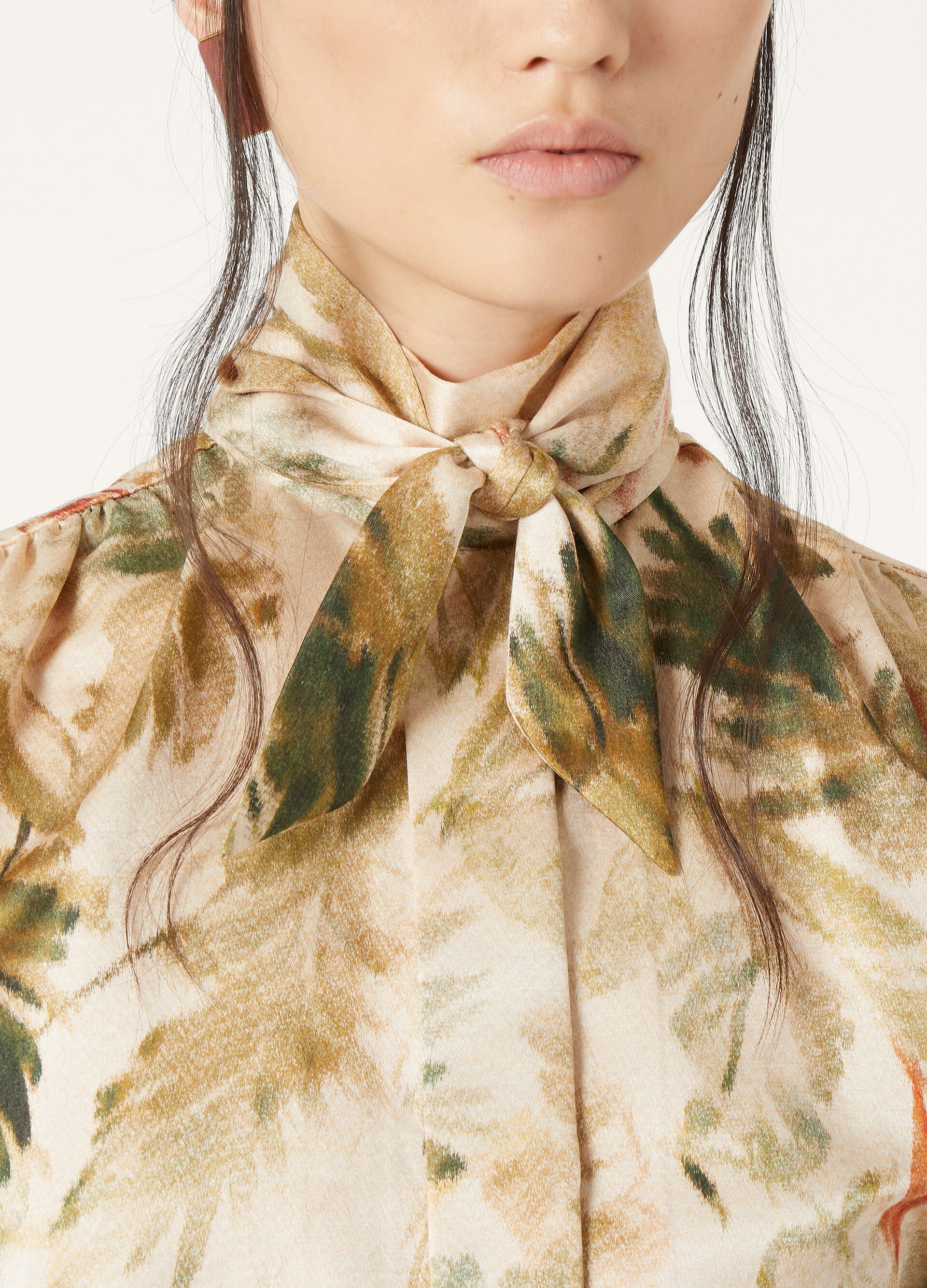 Febe Shirt - Sun Kissed/Green Fluorite