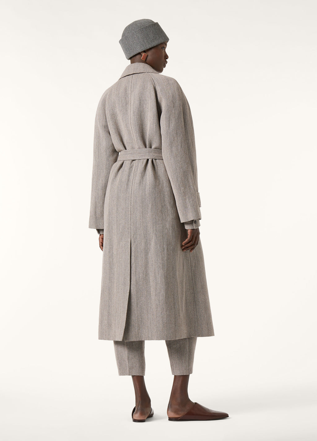 Foster Coat - Chalk/Black