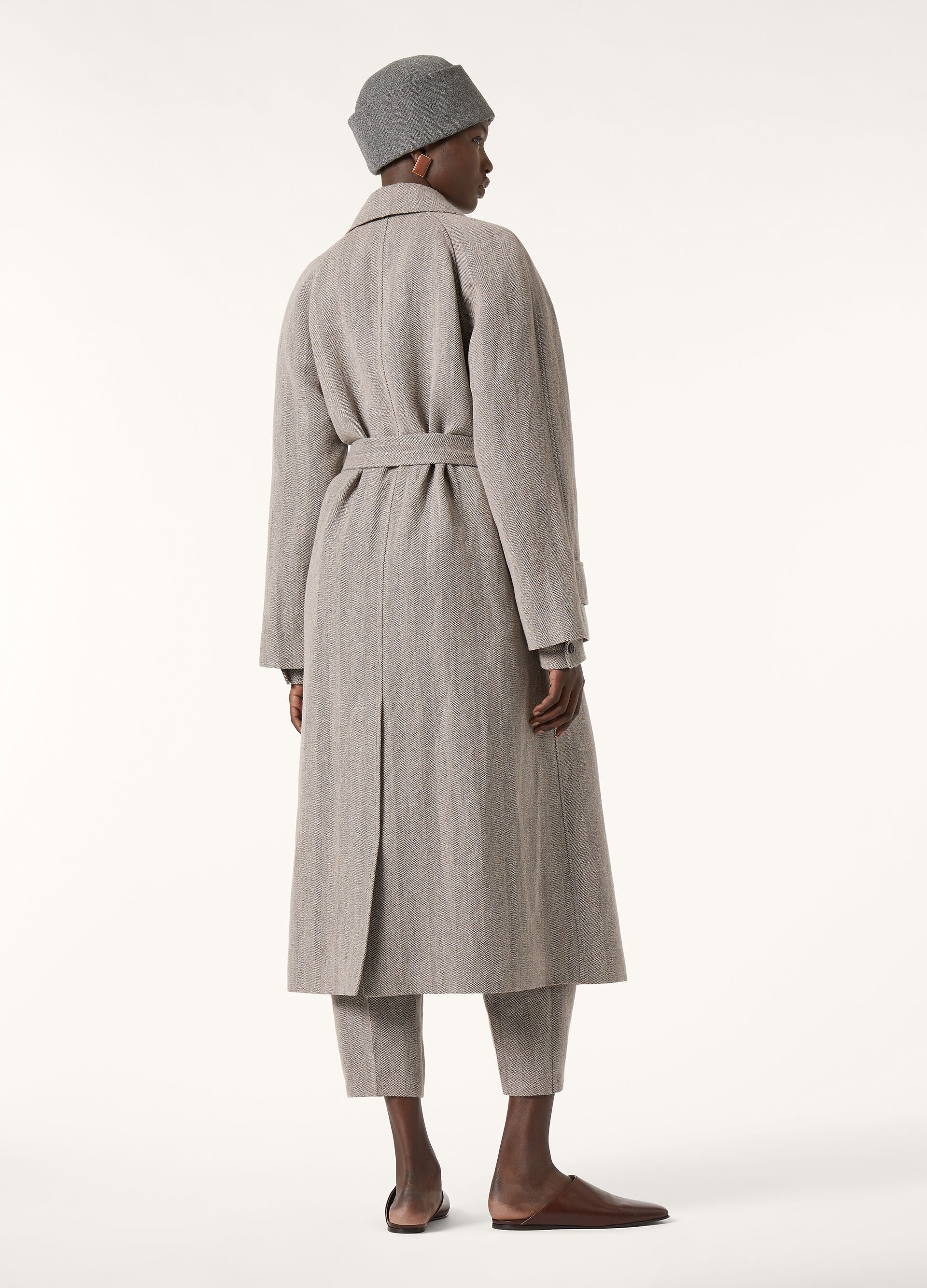 Foster Coat - Chalk/Black