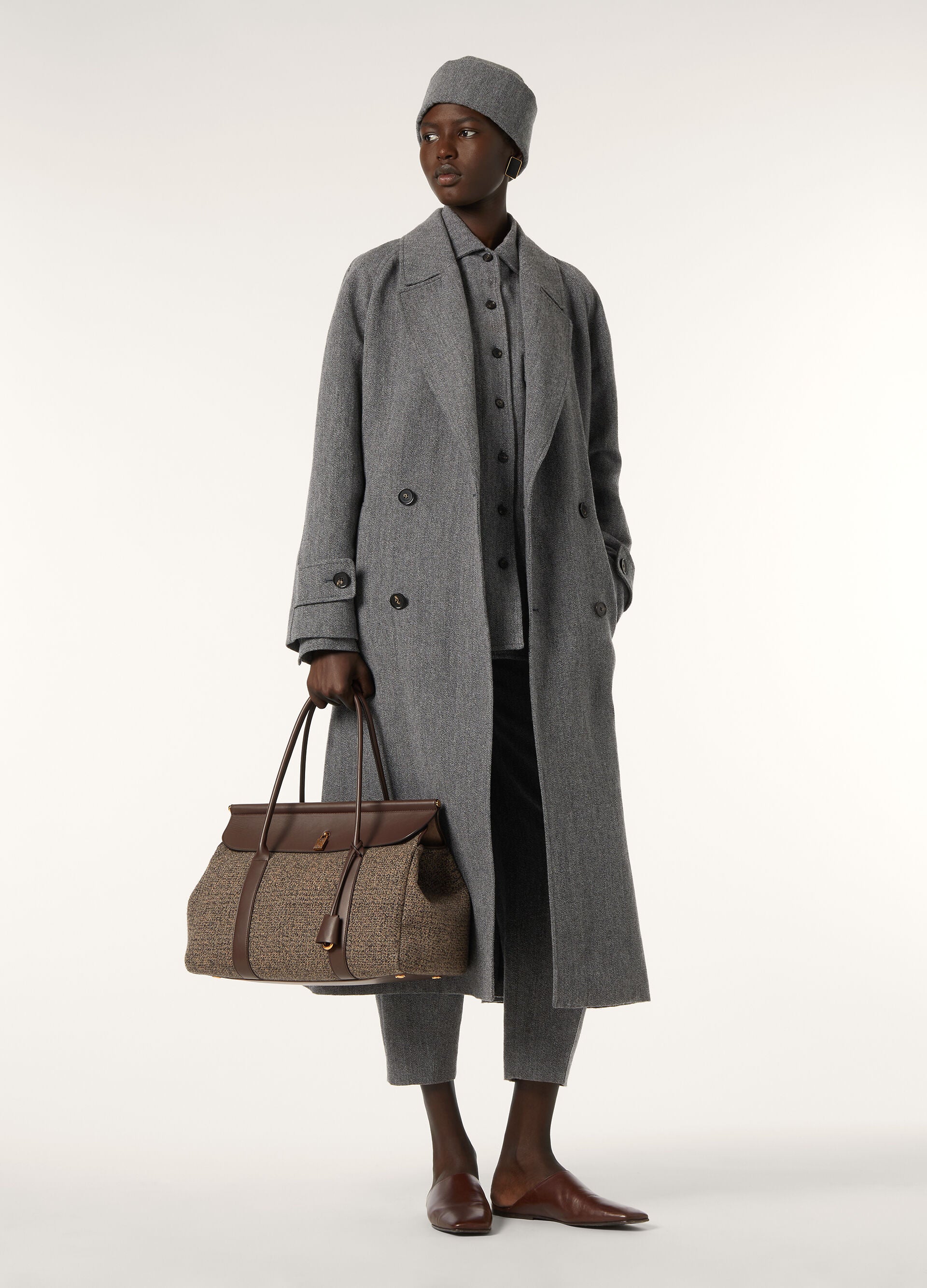 Foster Coat - Navy Blue