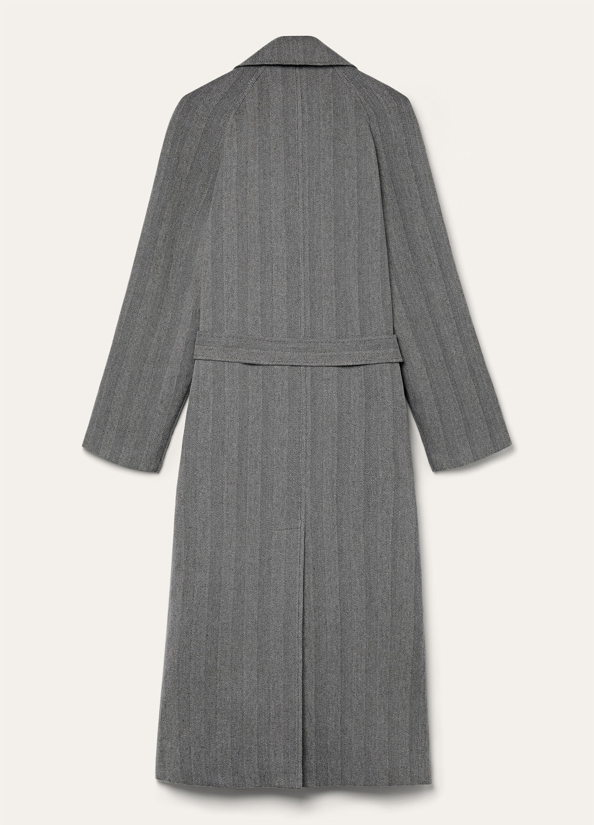 Foster Coat - Navy Blue