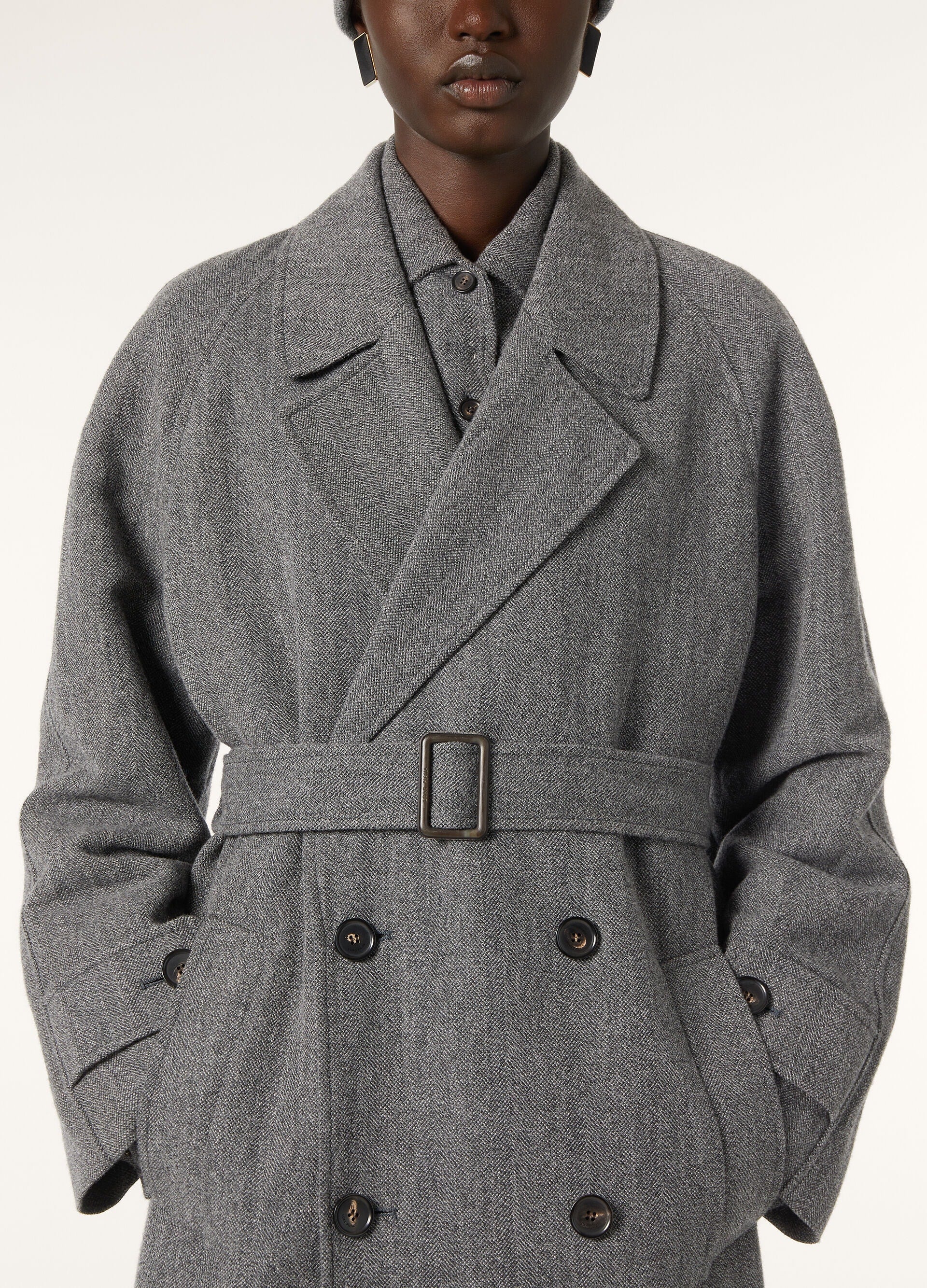 Foster Coat - Navy Blue