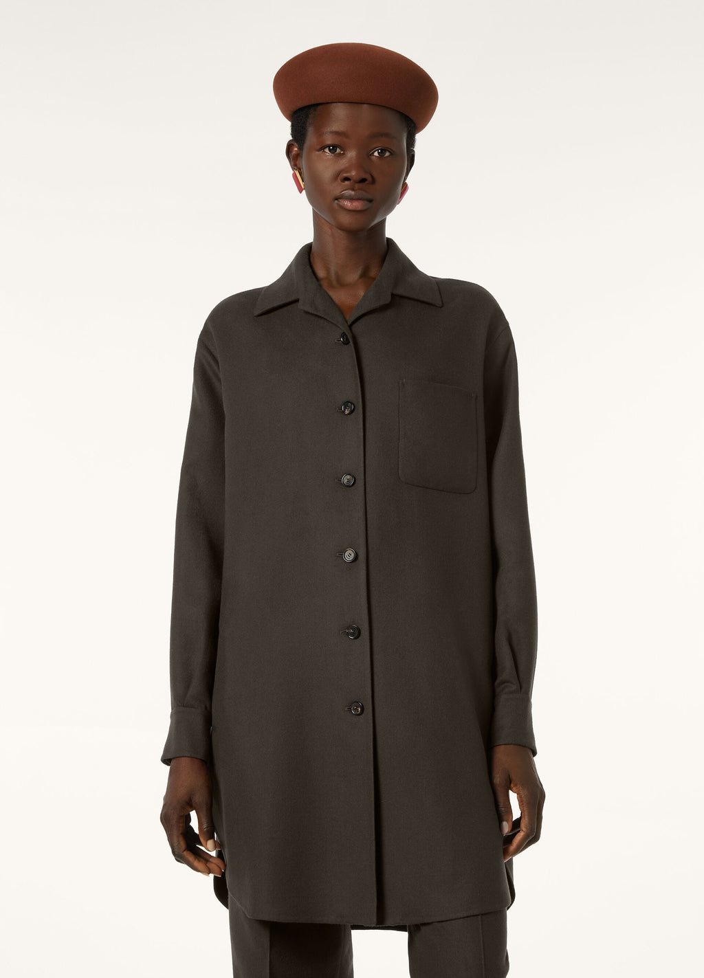 Ginnie Royal Lightness™ Overshirt - Black Pine
