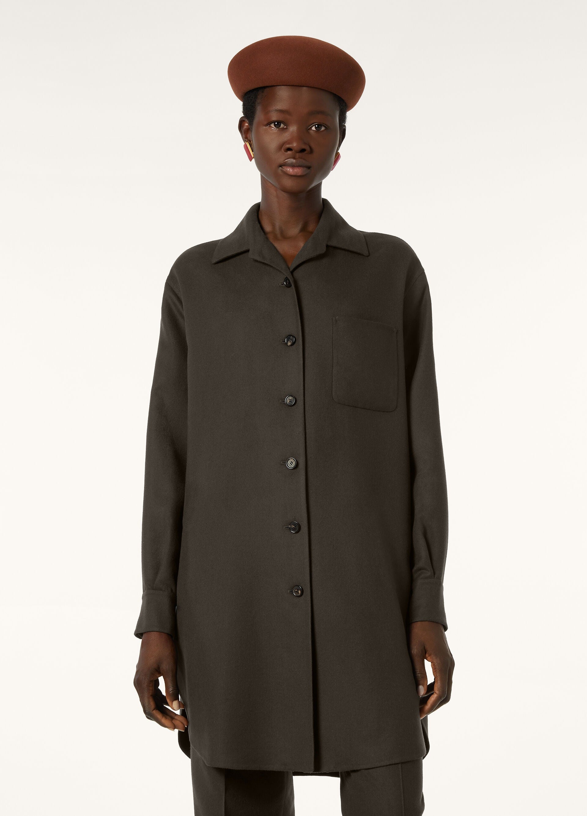 Ginnie Royal Lightness™ Overshirt - Black Pine