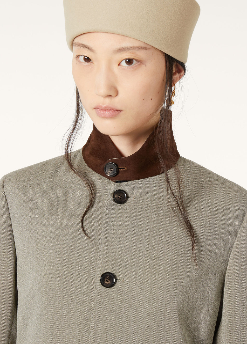 Blain Coat - Layered Cake Melange