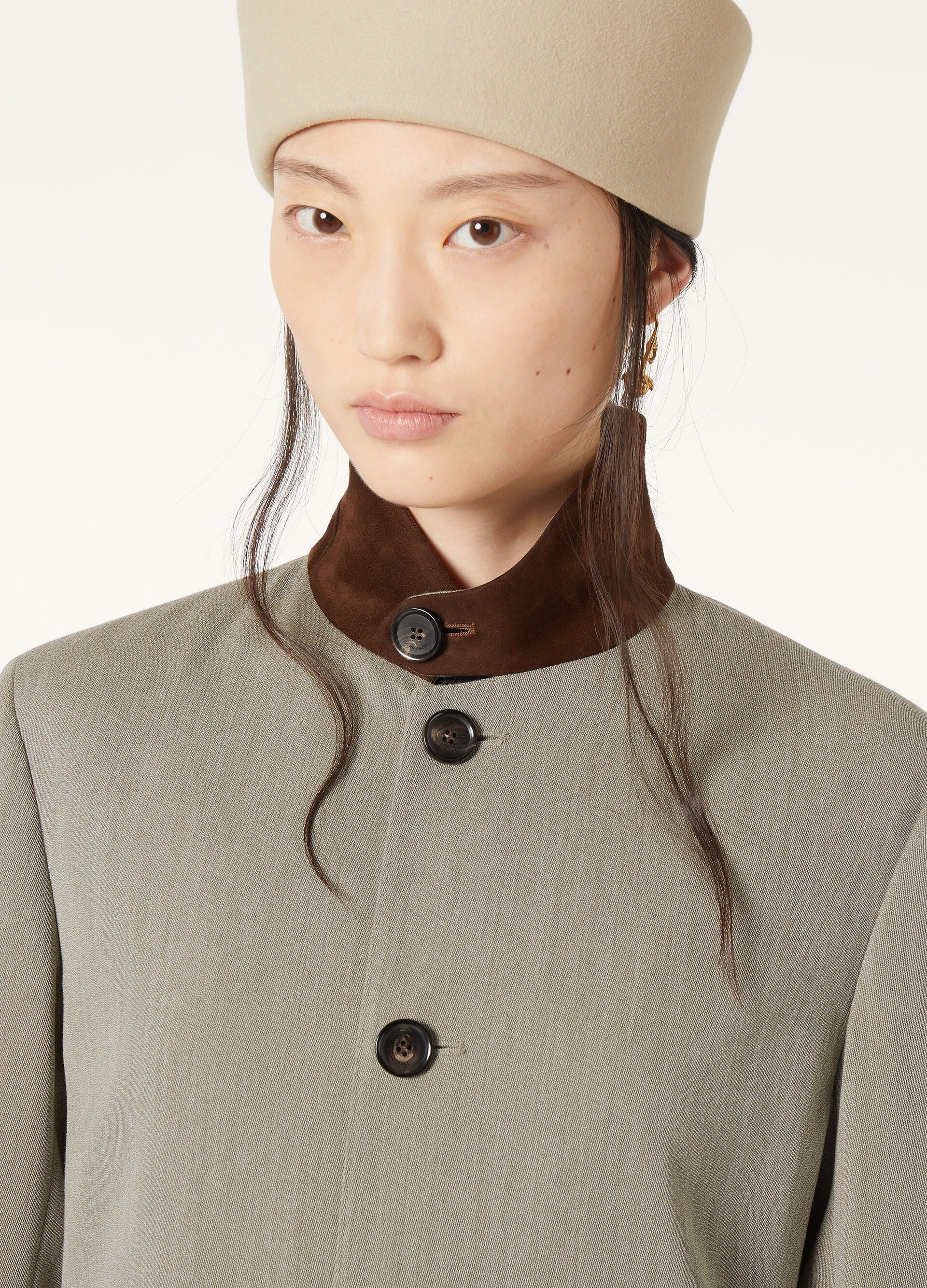 Blain Coat - Layered Cake Melange