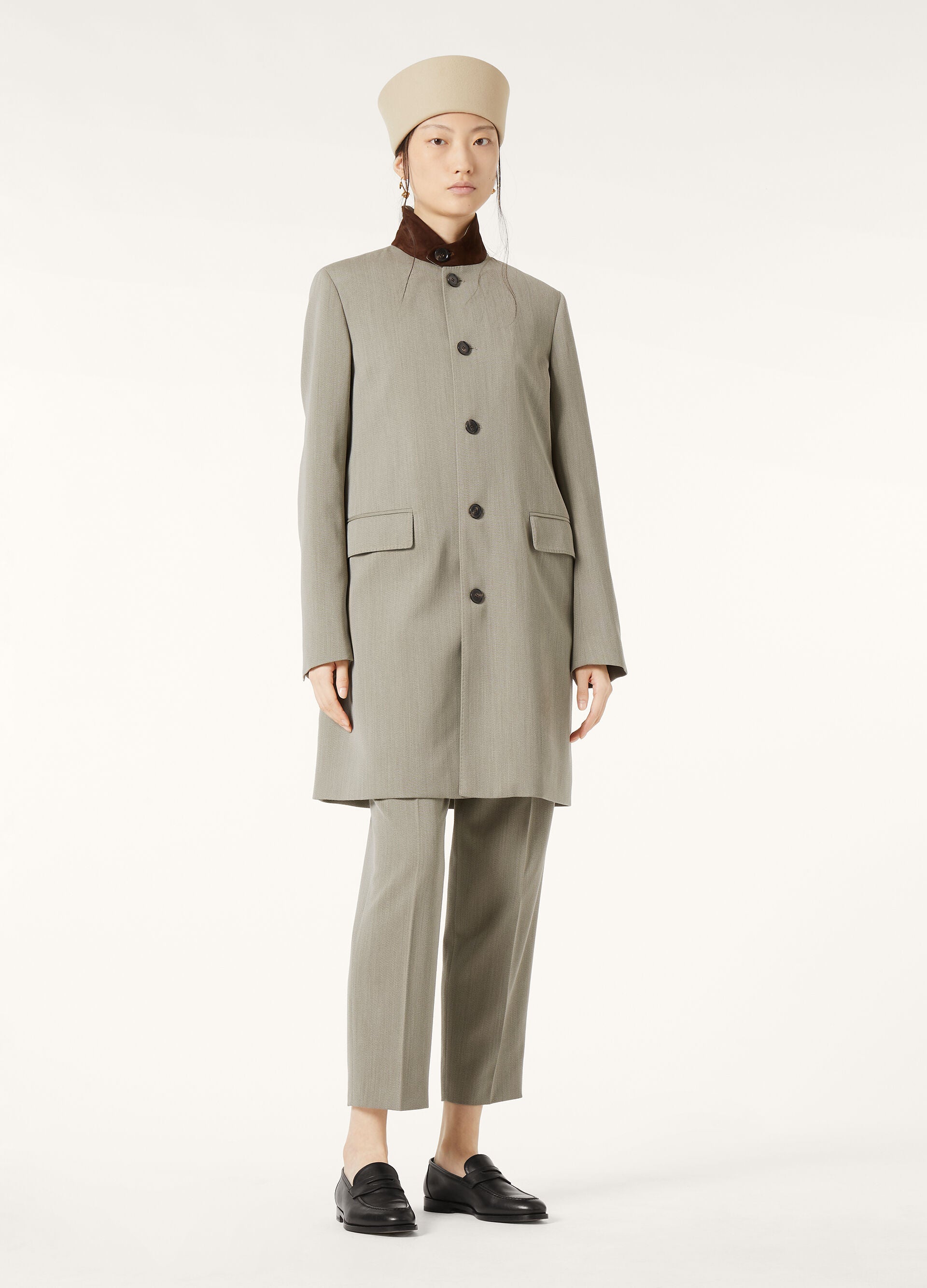 Blain Coat - Layered Cake Melange