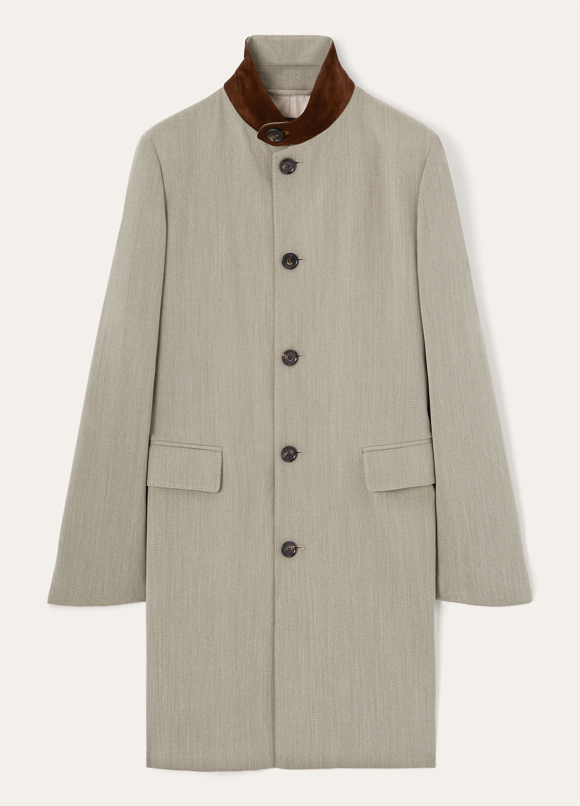 Blain Coat - Layered Cake Melange