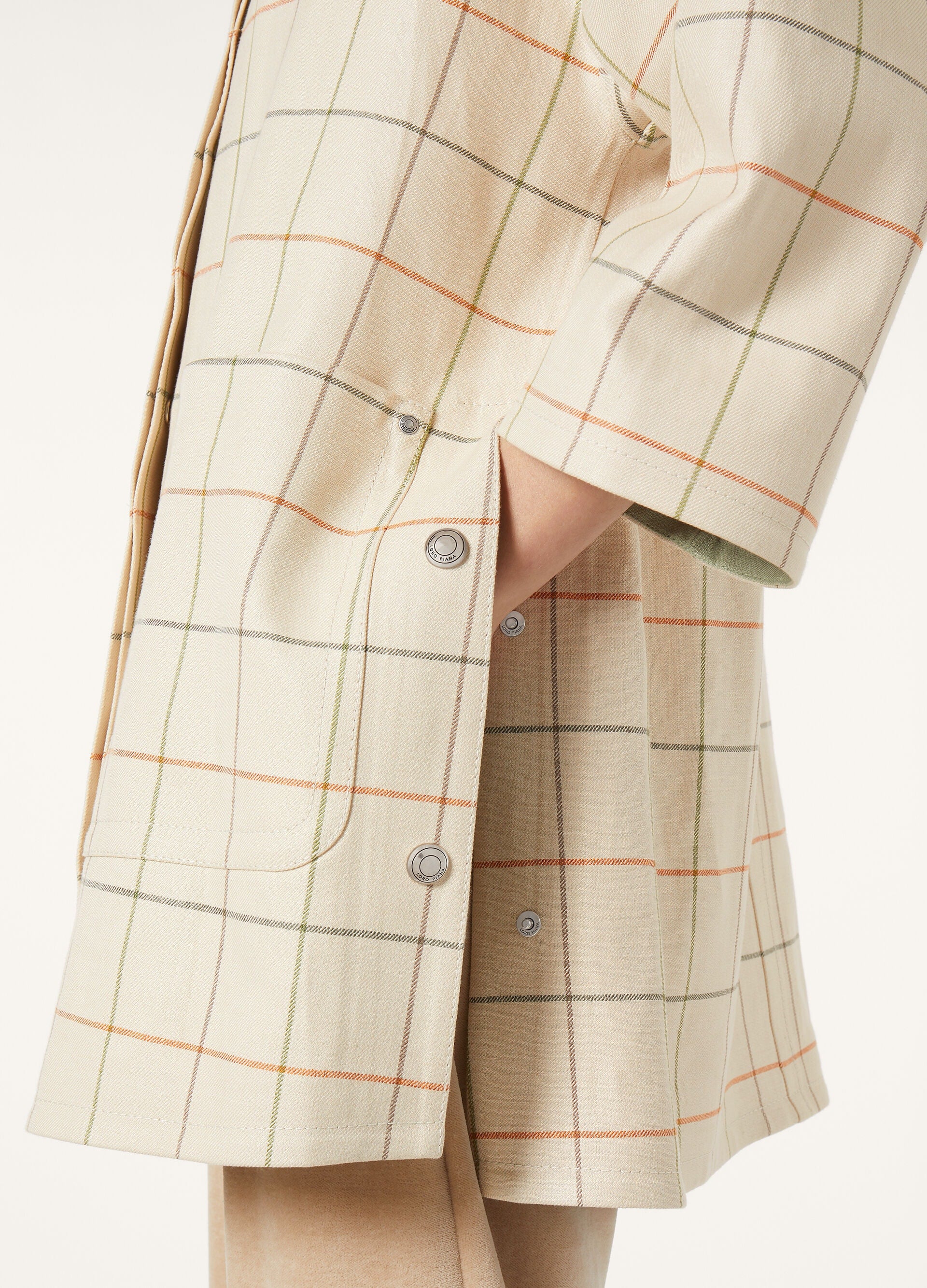 Spencer Trench Coat - Tartan