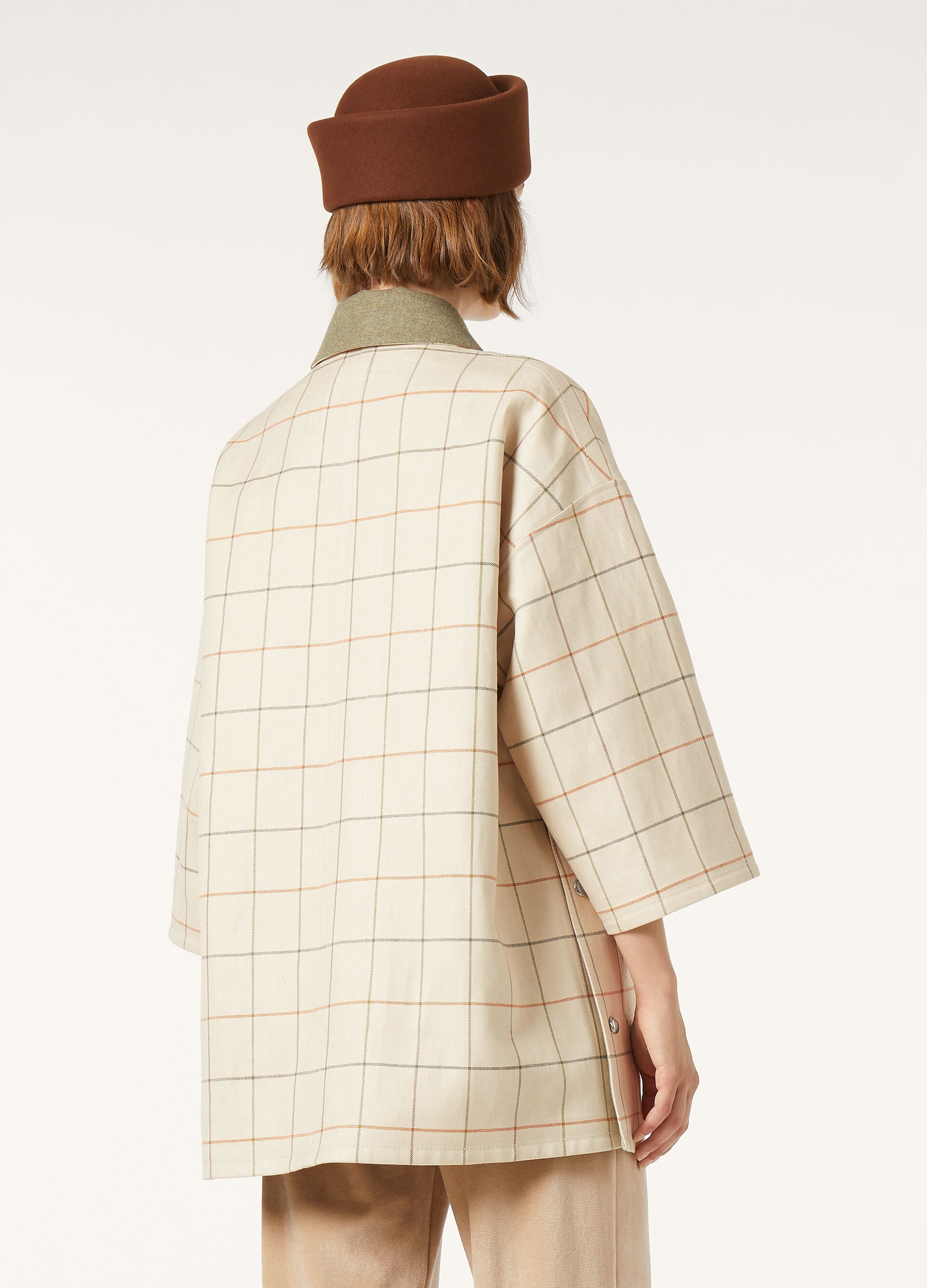 Spencer Trench Coat - Tartan