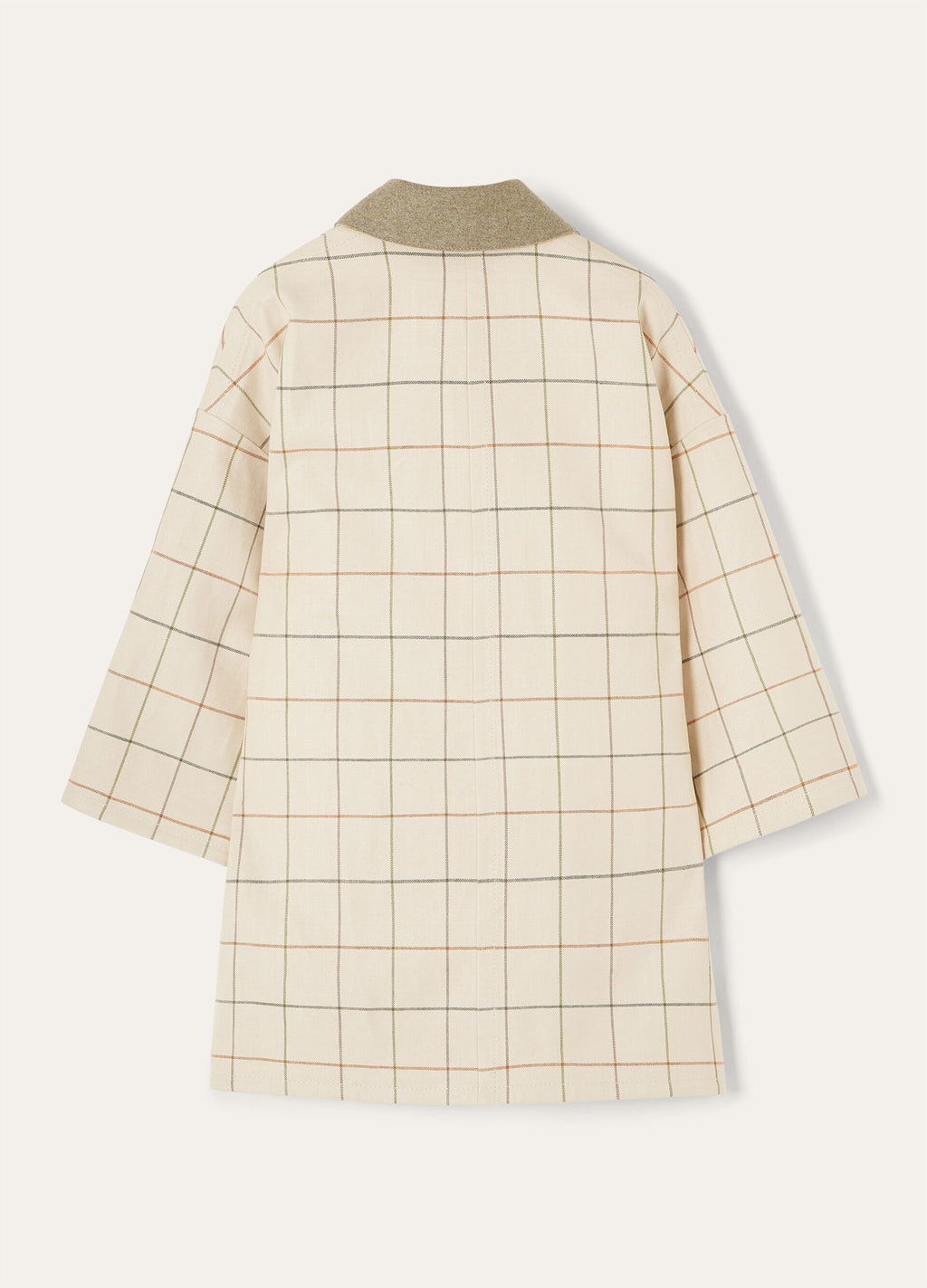 Spencer Trench Coat - Tartan