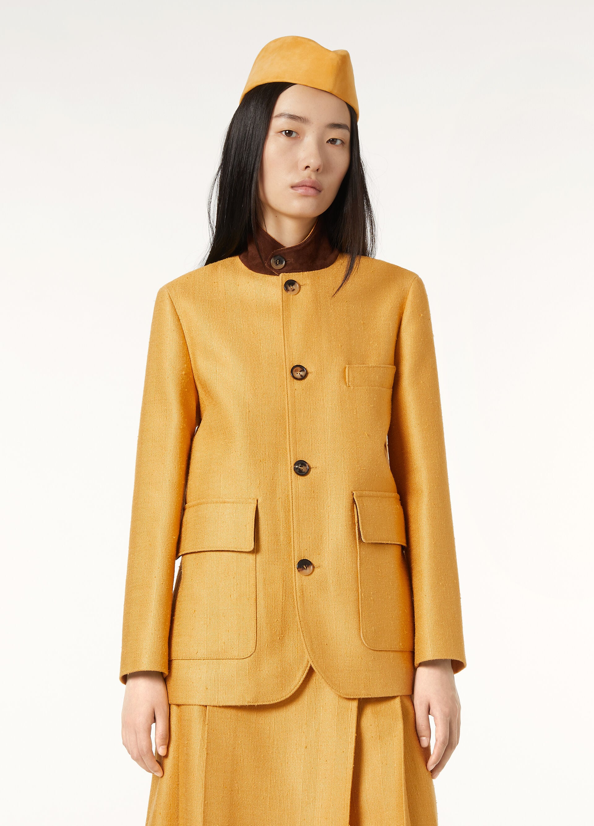 Roadster Mini Jacket - Saffron Tea
