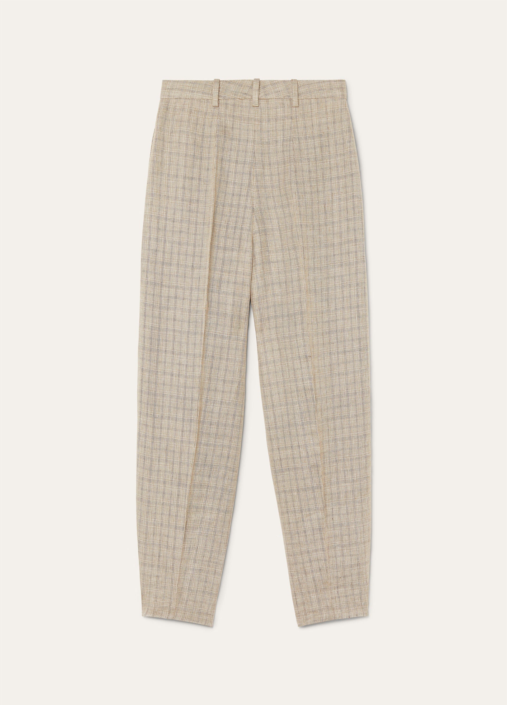Dan Pants - White/Golden Beach/Carob Bean