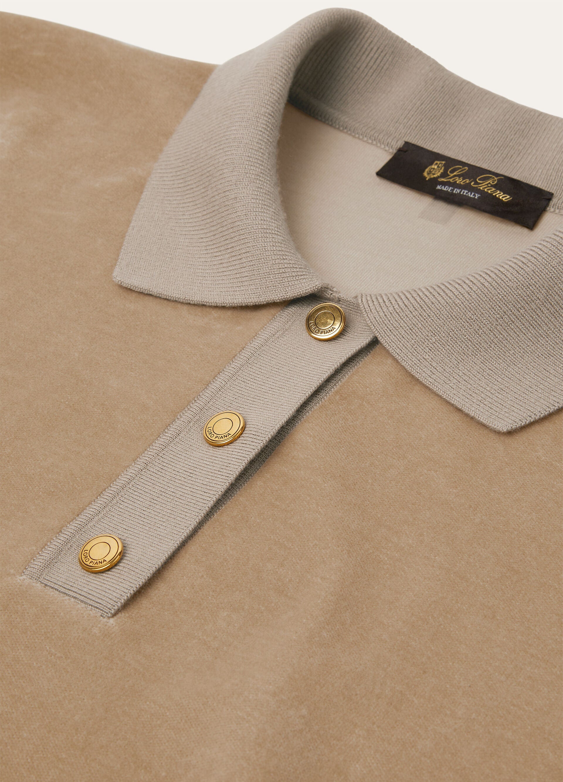 Balmuccia Polo Shirt - Quarzite Beige