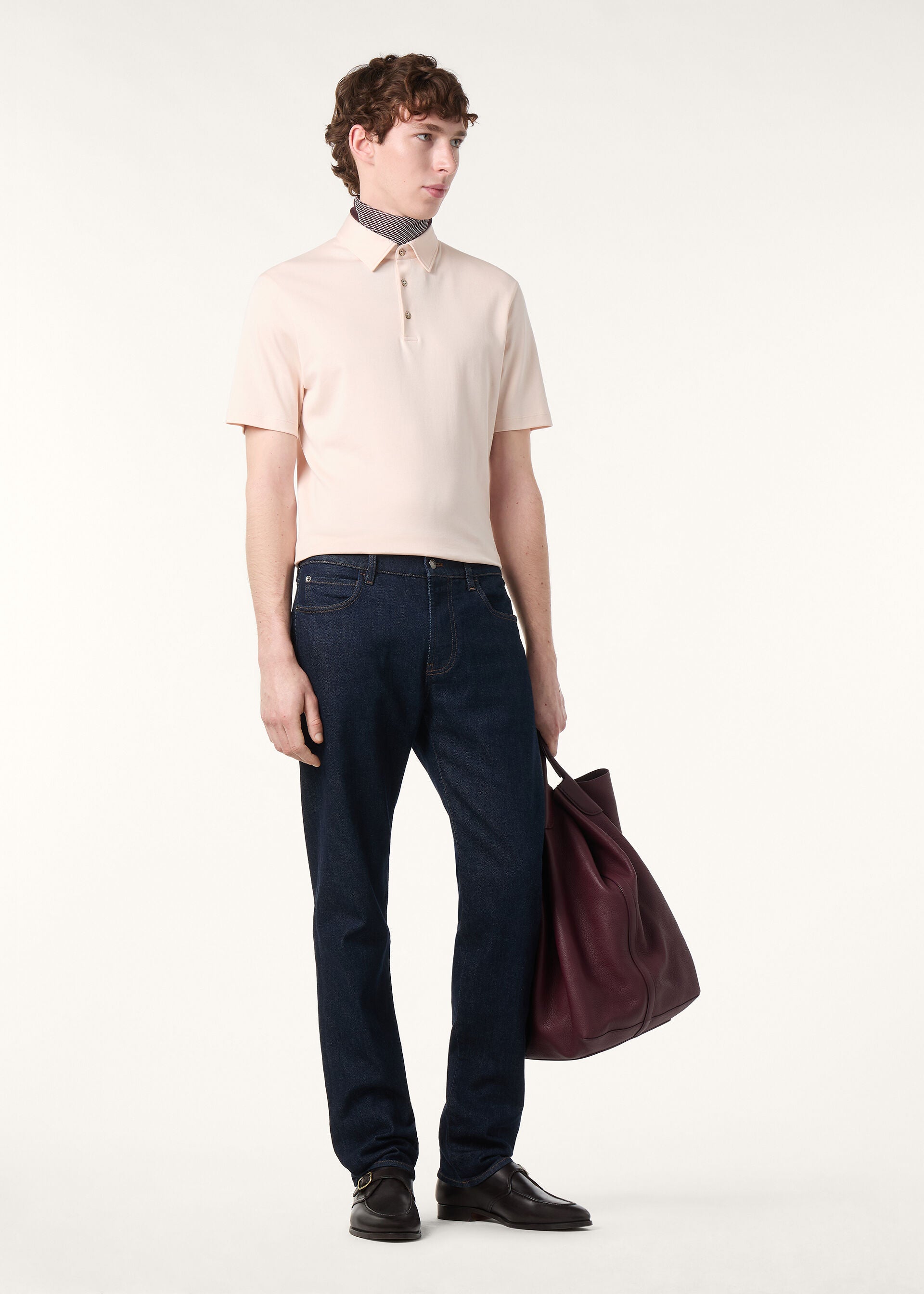 Tremezzo Polo Shirt - Antique Pink
