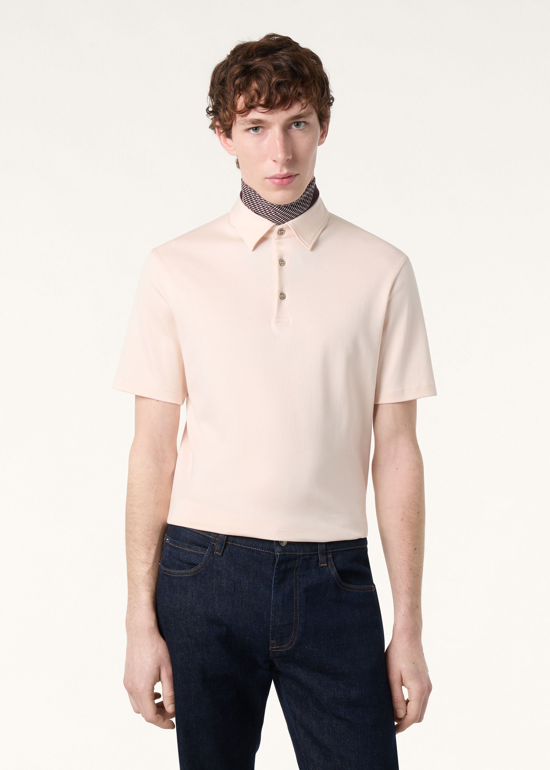 Tremezzo Polo Shirt - Antique Pink