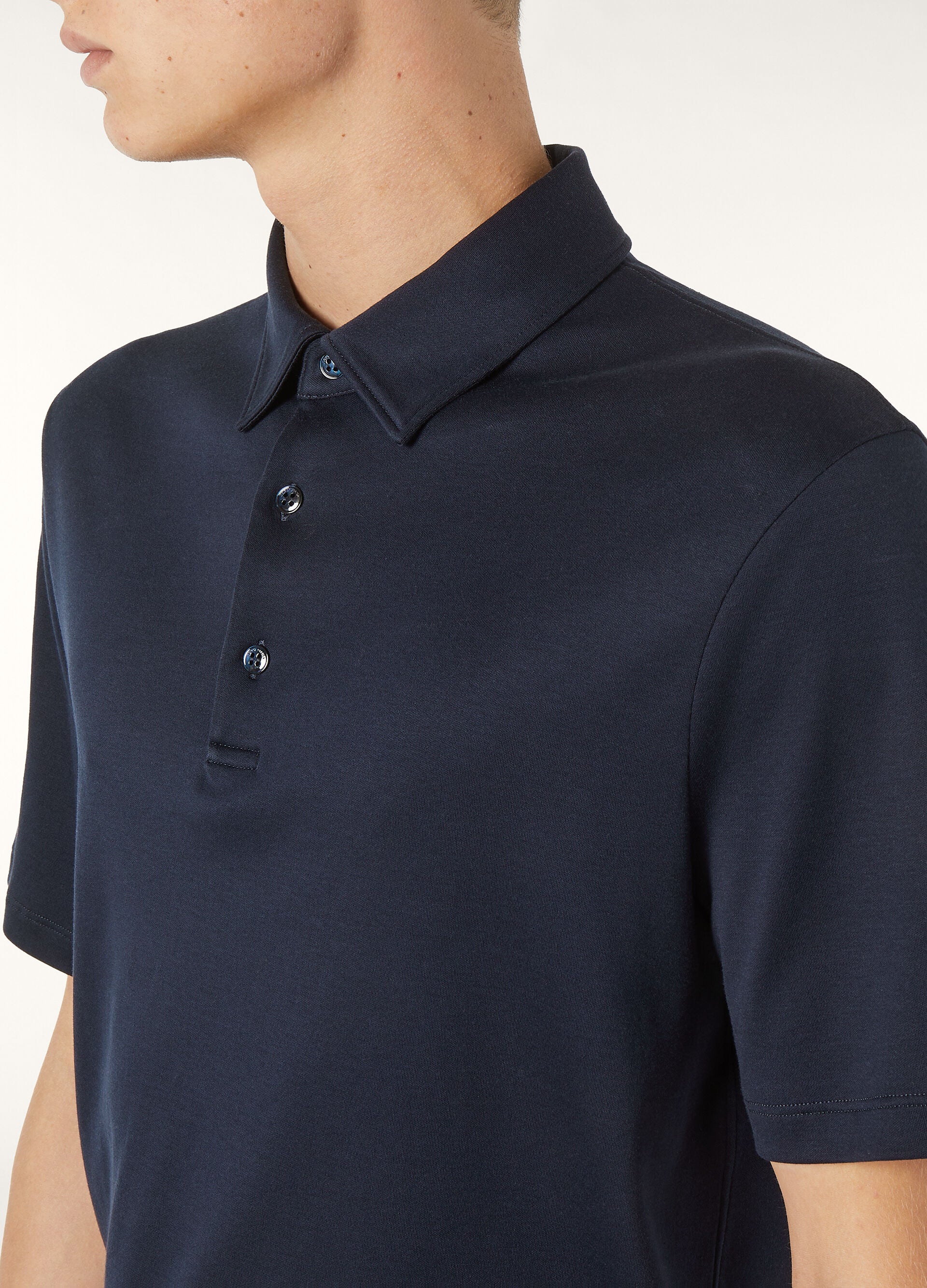 Tremezzo Polo Shirt - Navy Blue