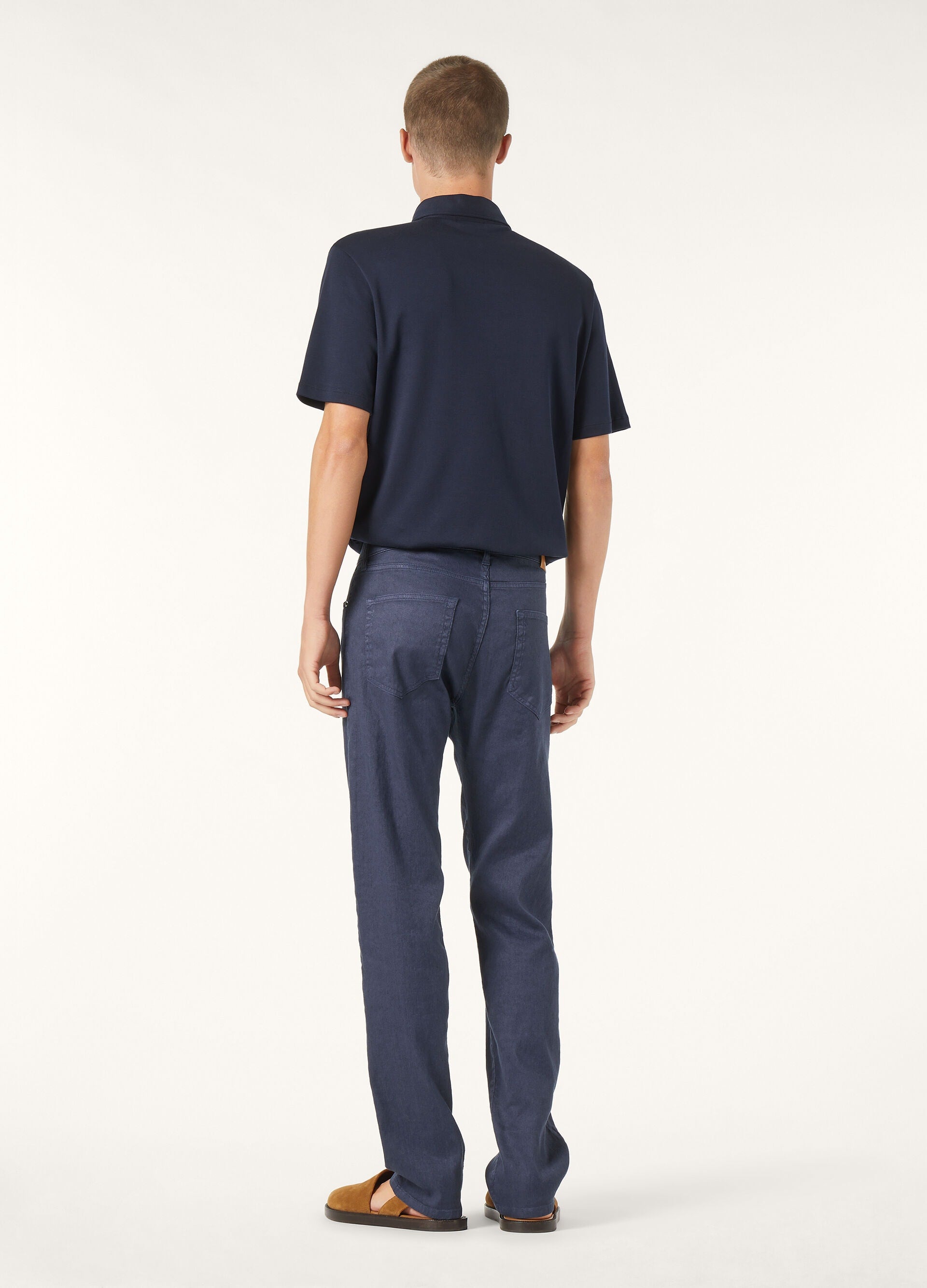 Tremezzo Polo Shirt - Navy Blue