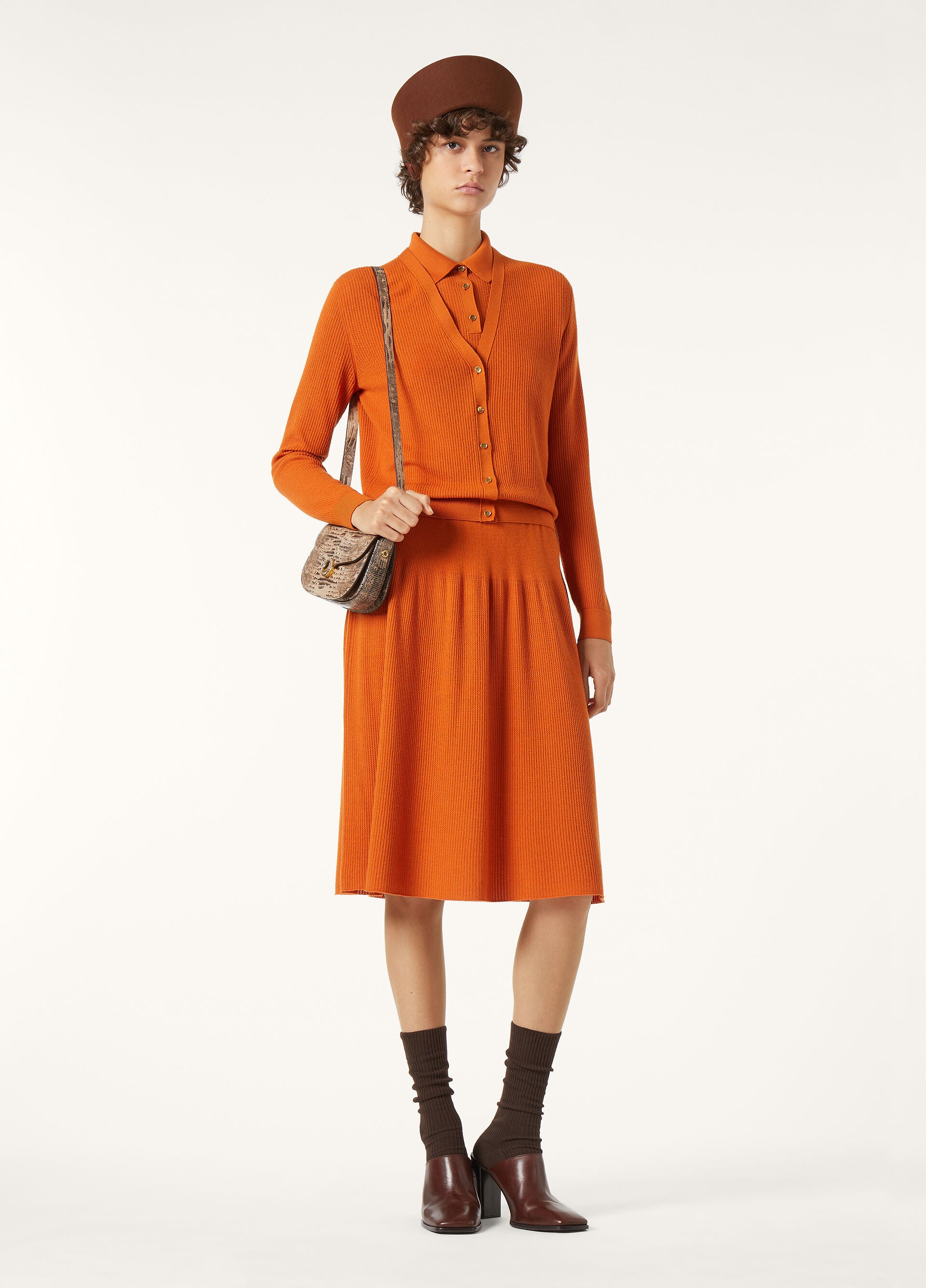 Royal Lightness™ Cardigan - Orange Poppy
