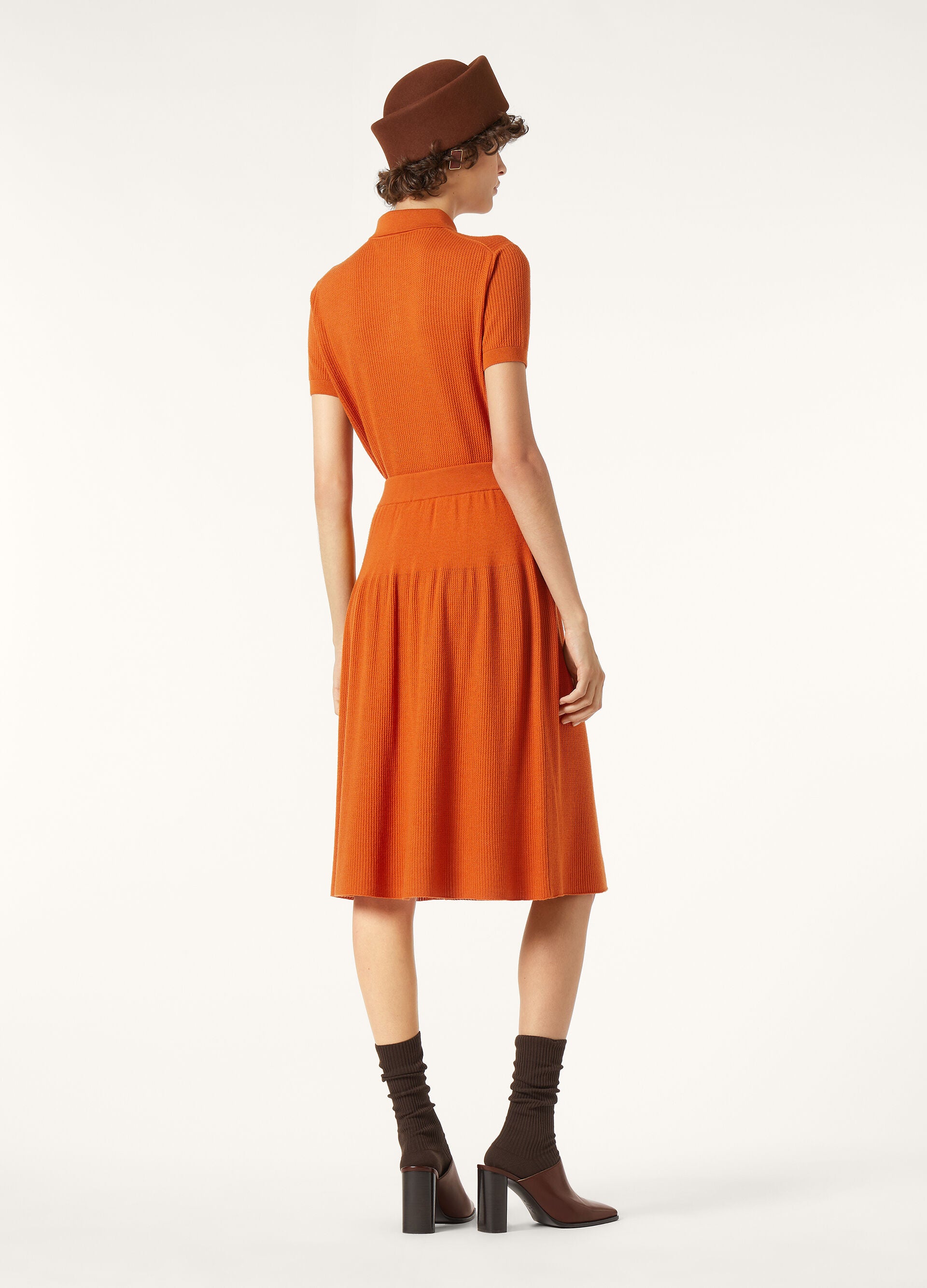 Royal Lightness™ Polo Top - Orange Poppy