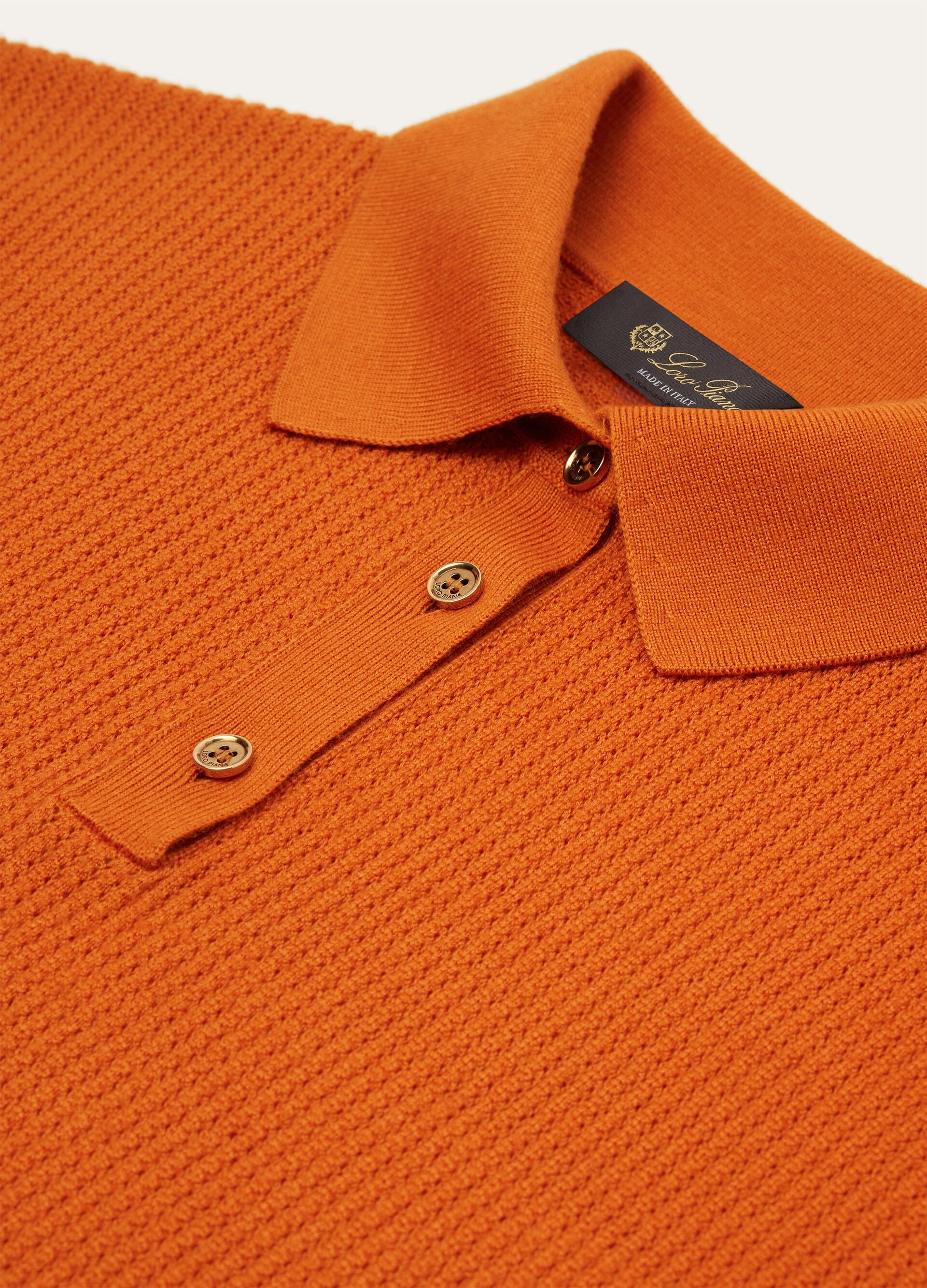 Royal Lightness™ Polo Top - Orange Poppy