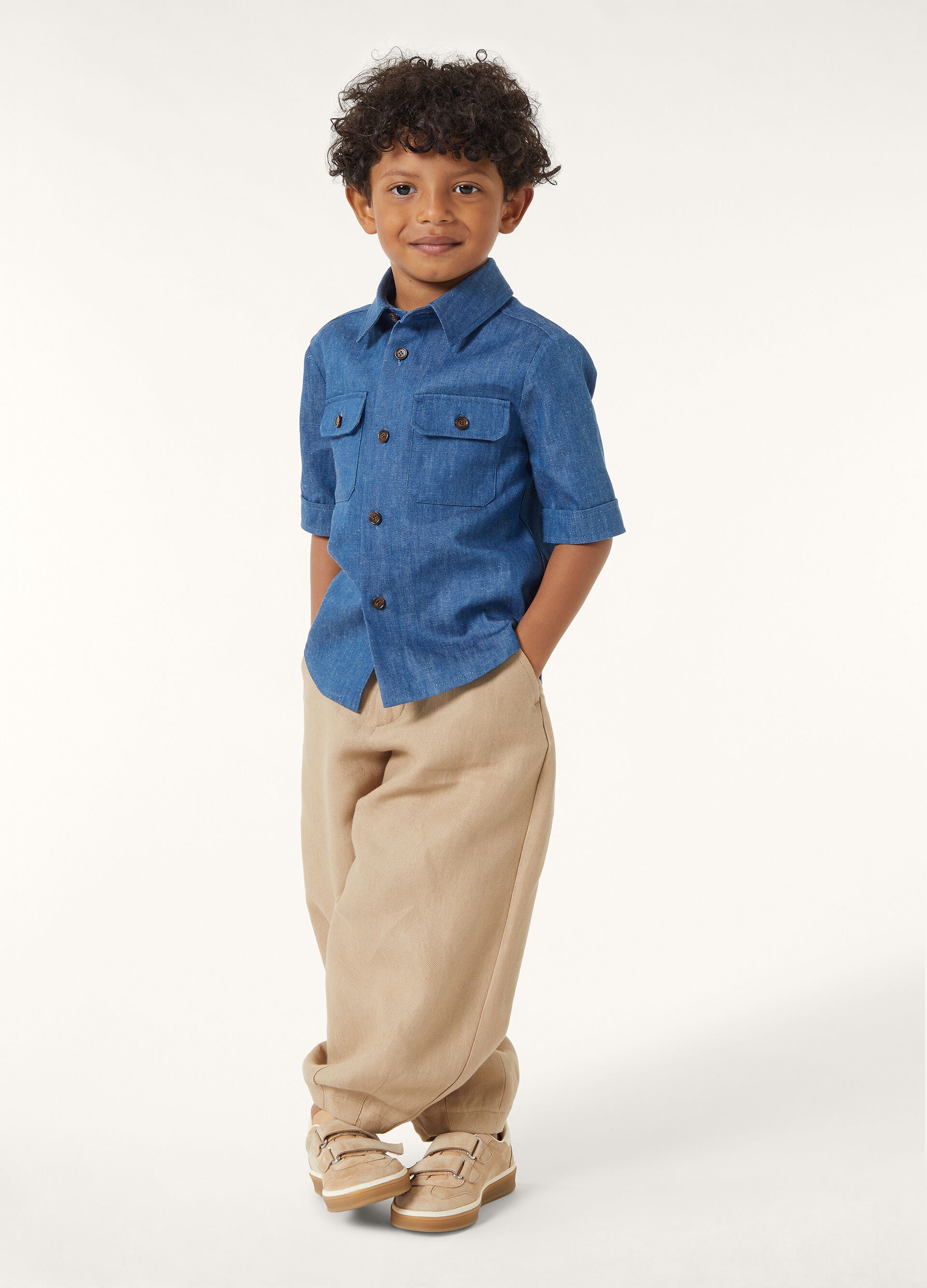 Kid's Jerome Shirt - Sapphire Dream
