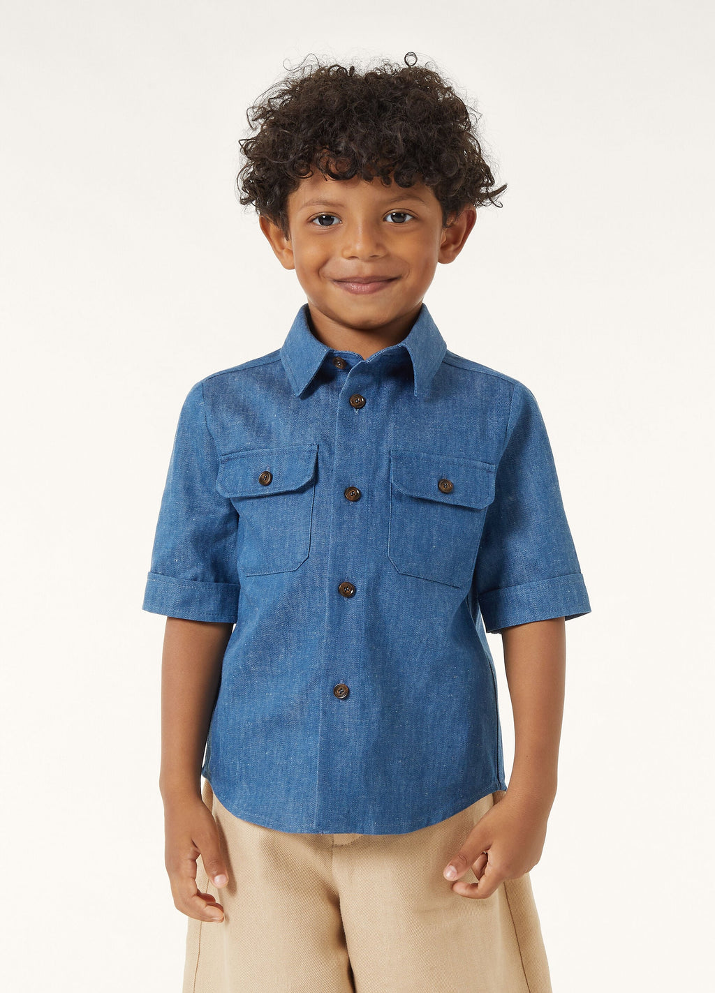 Kid's Jerome Shirt - Sapphire Dream