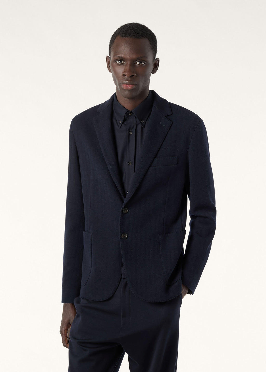The Gift of Kings® Sweater Jacket - Navy Blue