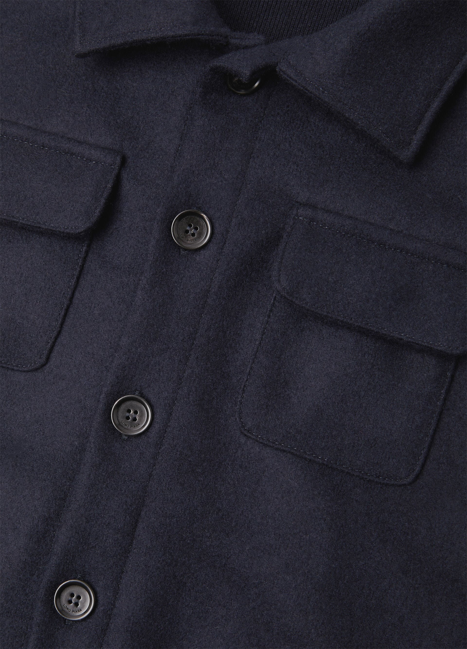 Kid's Breia Overshirt - Light Blue Navy