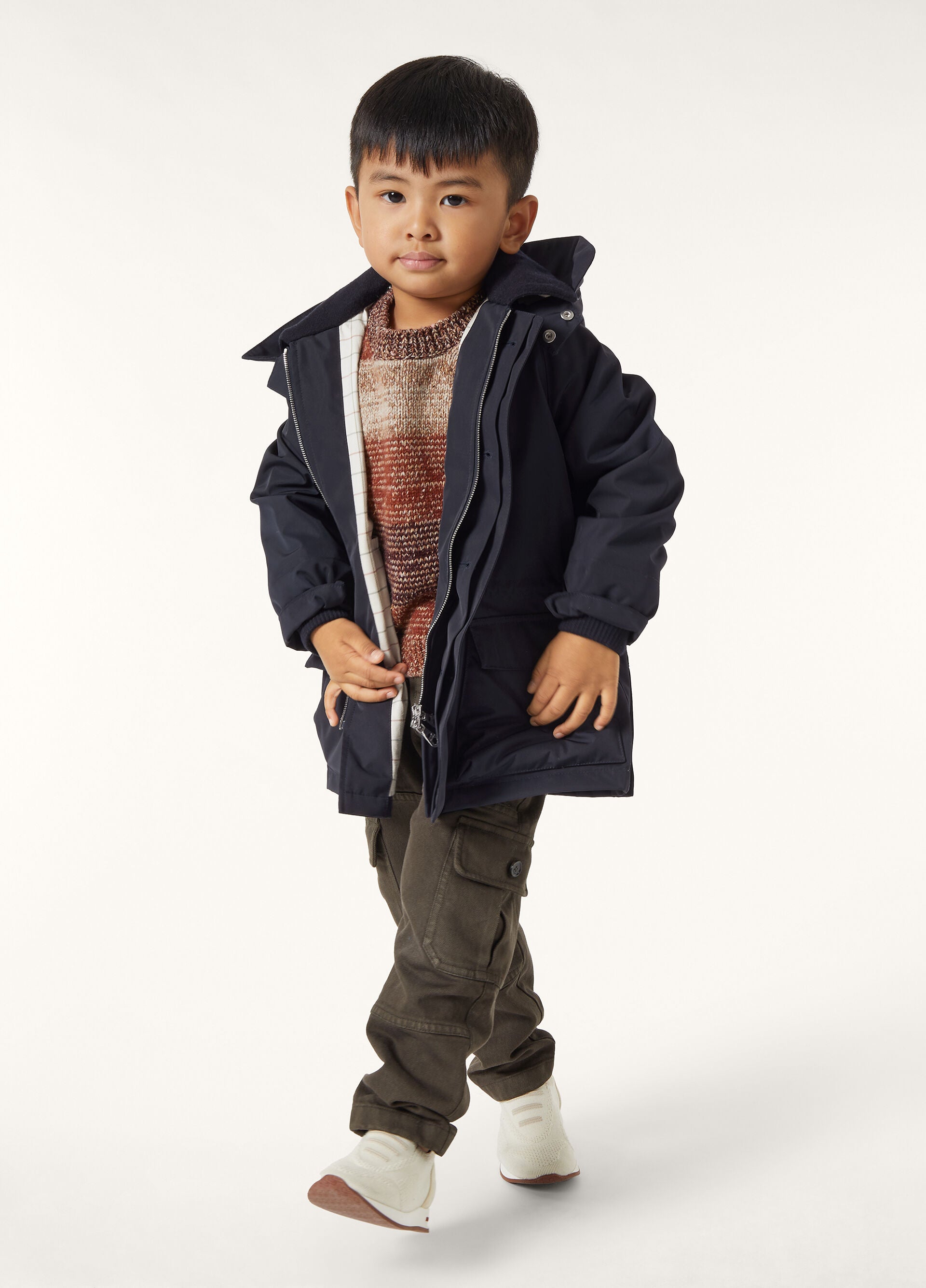Kid's Horsey Jacket - Very Dark Blue
