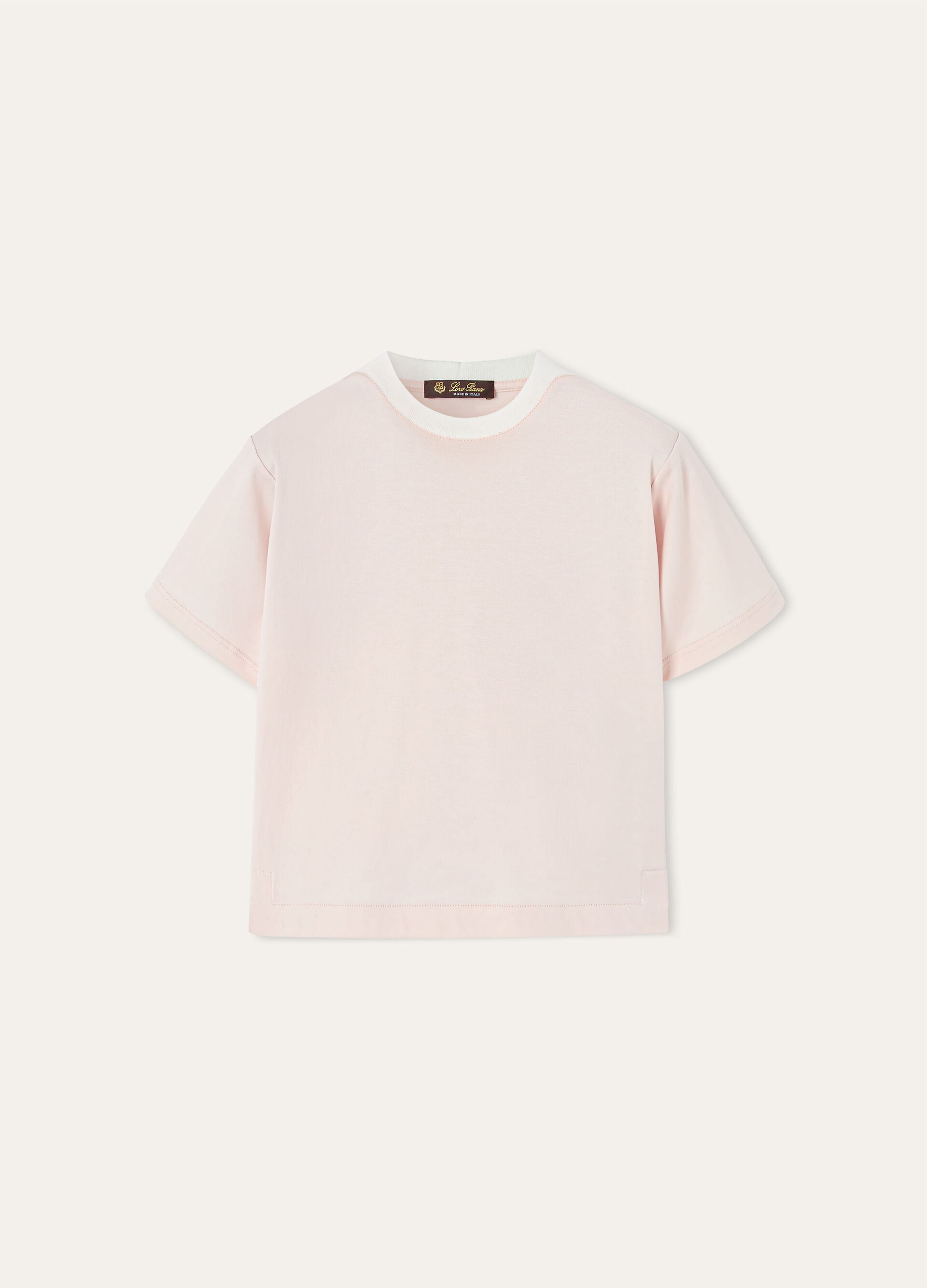 Kid's Playground T-Shirt - Soft Pinkish/White