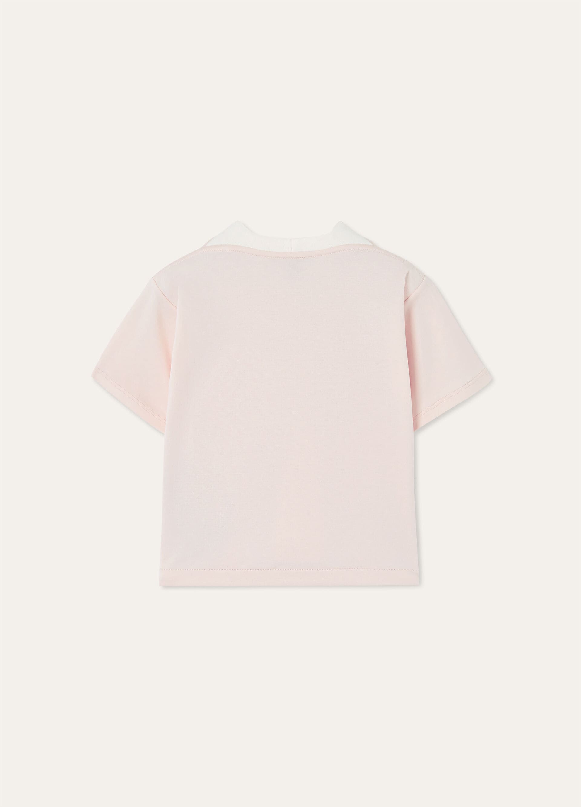 Kid's Playground T-Shirt - Soft Pinkish/White