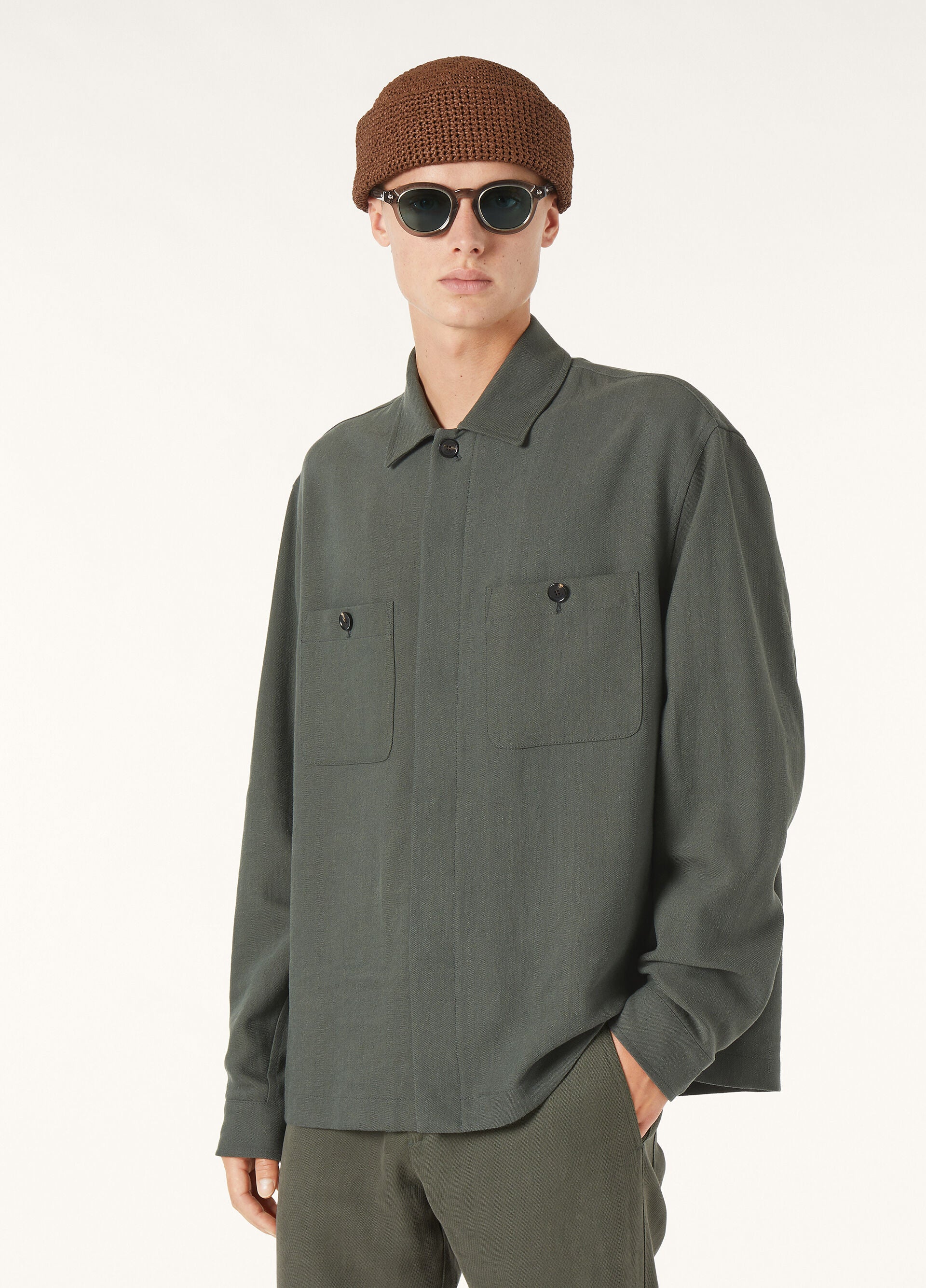 Alfred Overshirt - Sea Oak