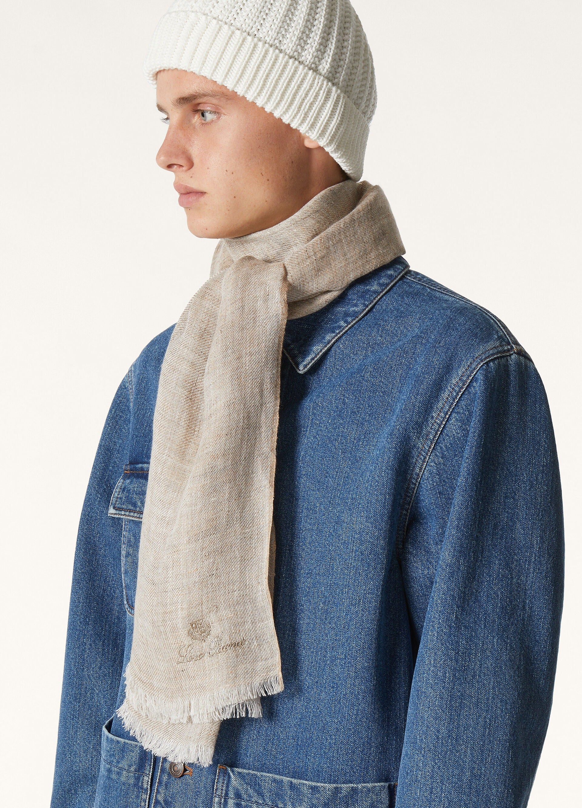 Alisei Scarf - Wheat Beige