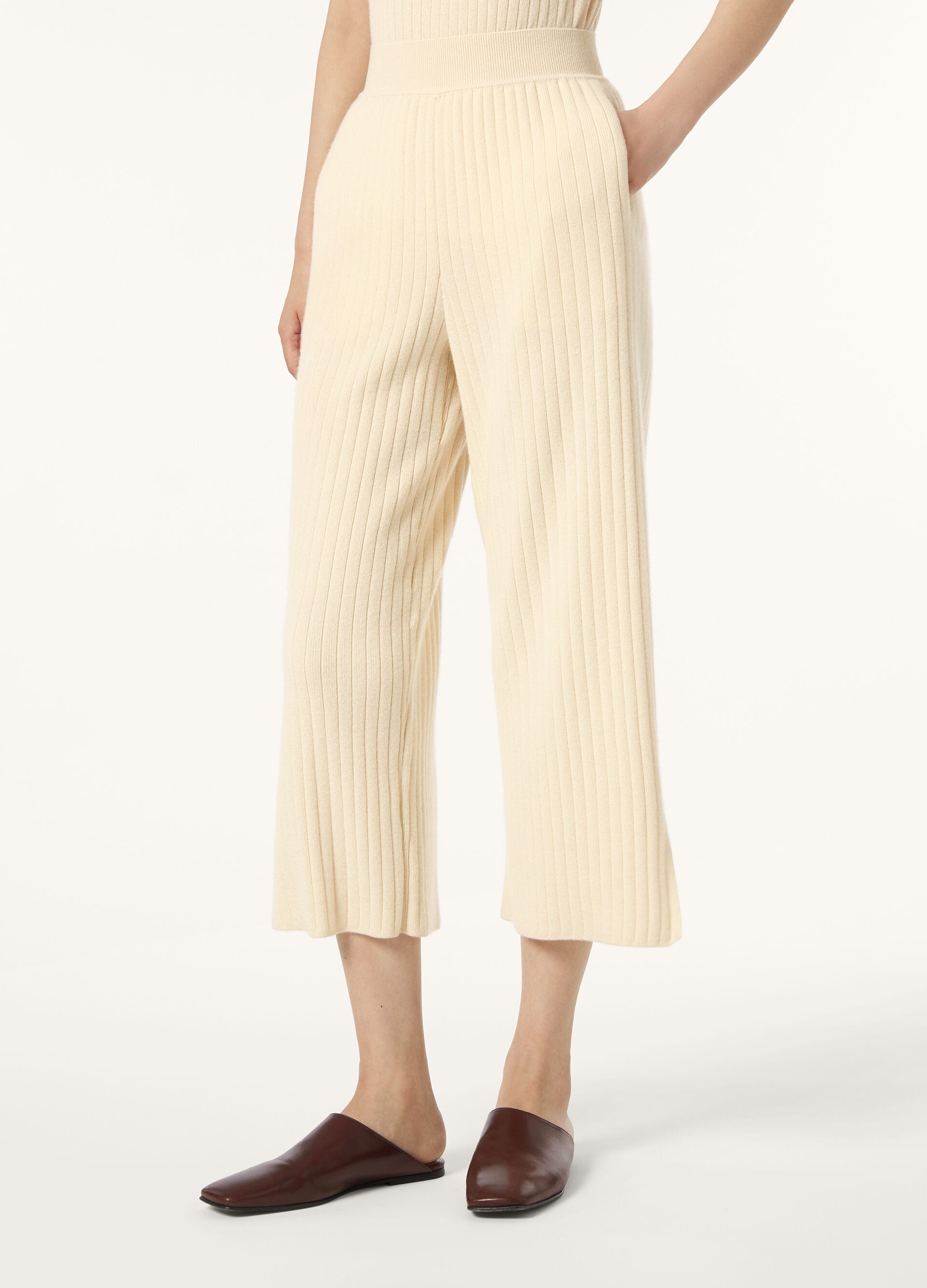Coste Pants - White Snow