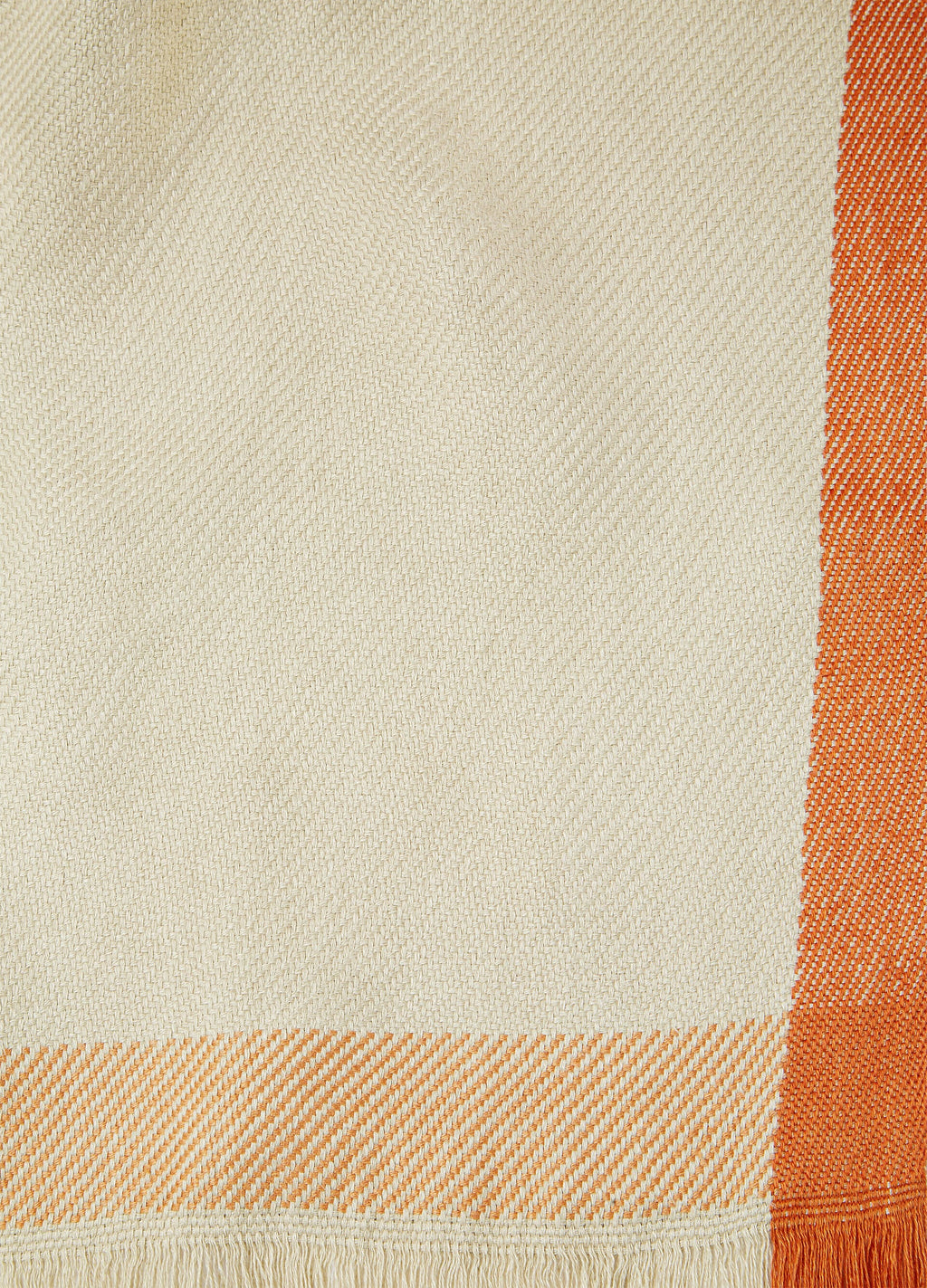 Four in Hand Beach Towel - Natural Linen/Light Orange/Rame/Red