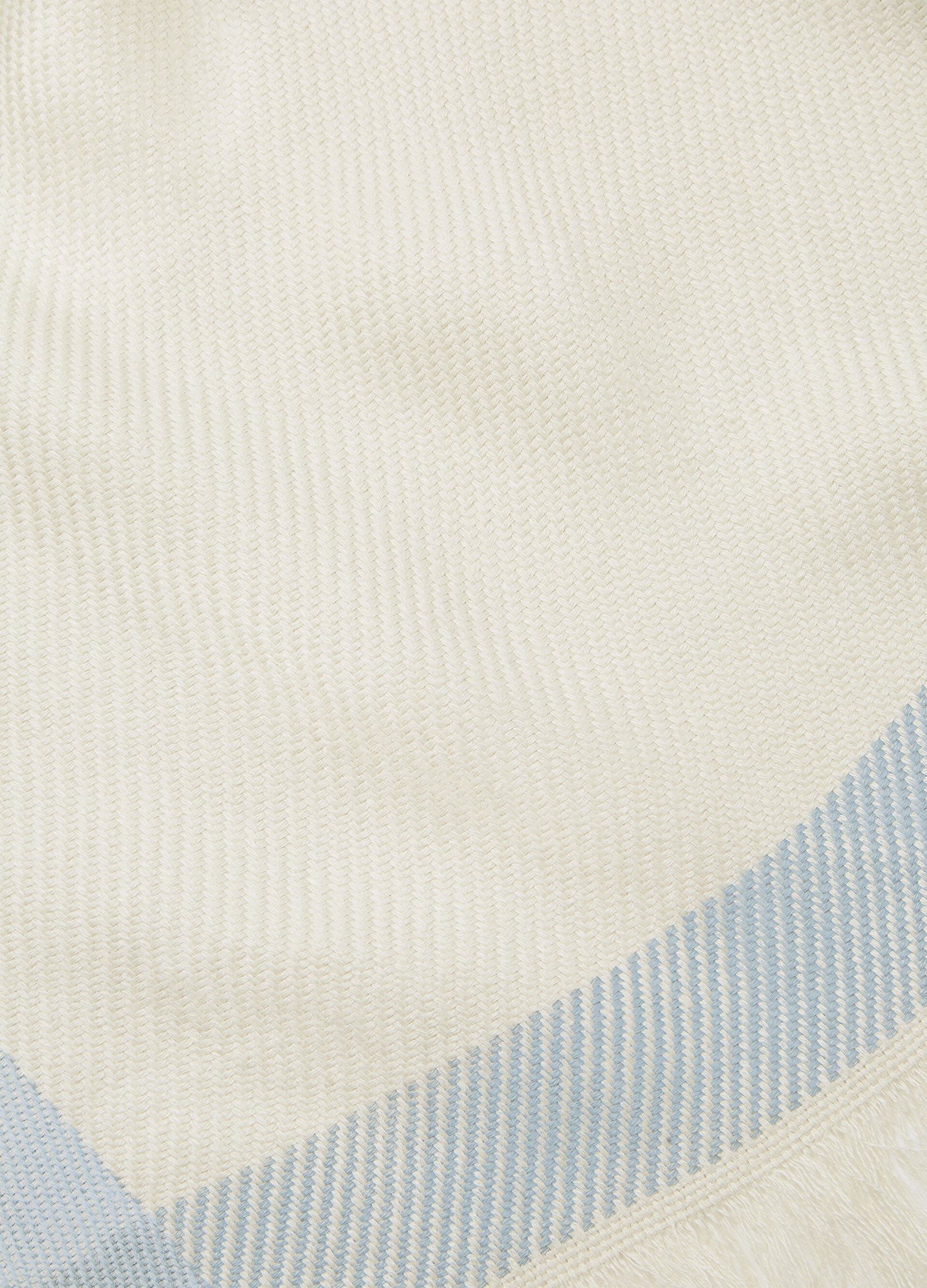 Four in Hand Beach Towel - White/Green/Light Blue/Acqua