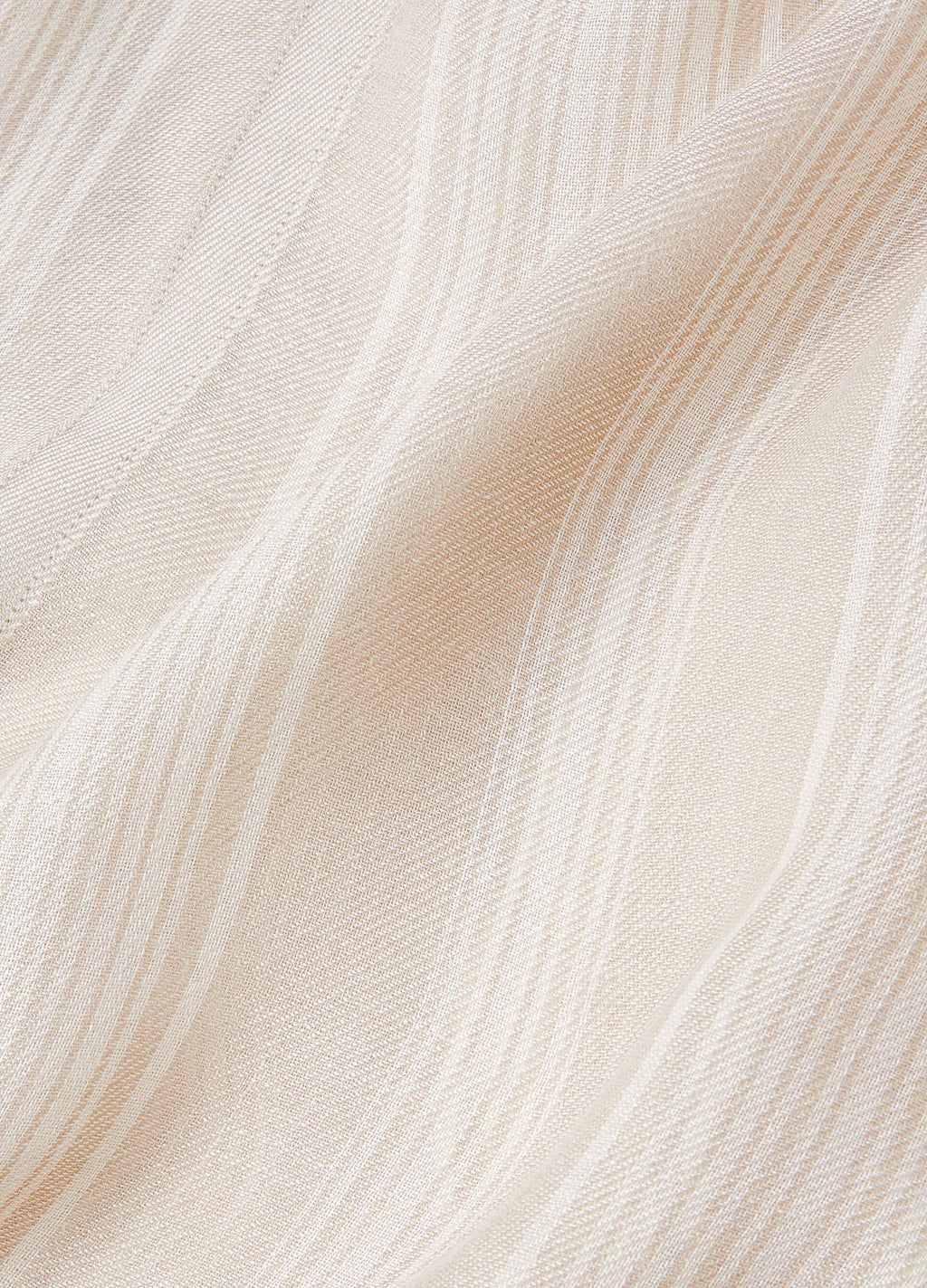Aida Poncho - Birch Beige/Pristine White