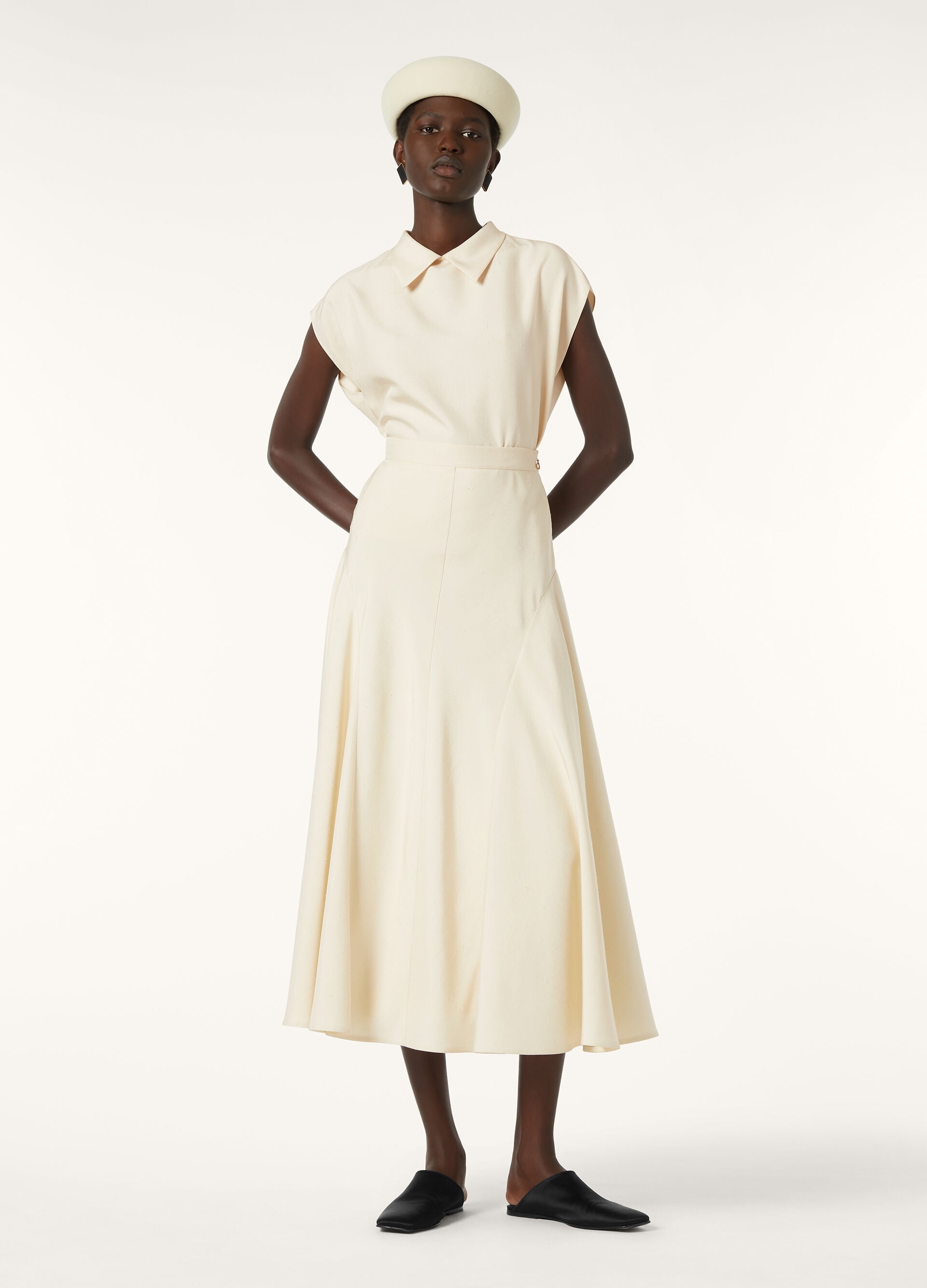 Giustina Skirt - Milk Amber