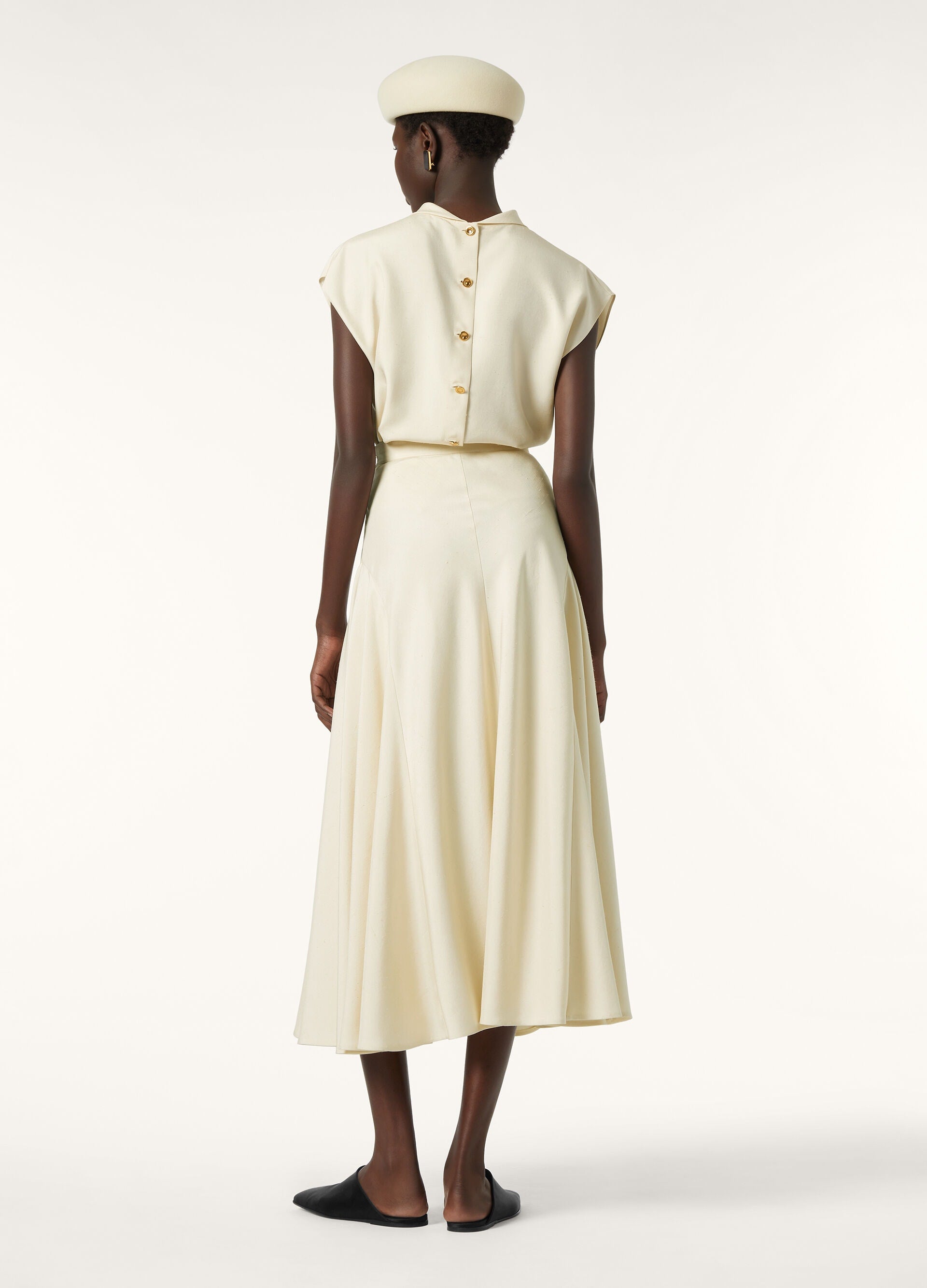 Giustina Skirt - Milk Amber