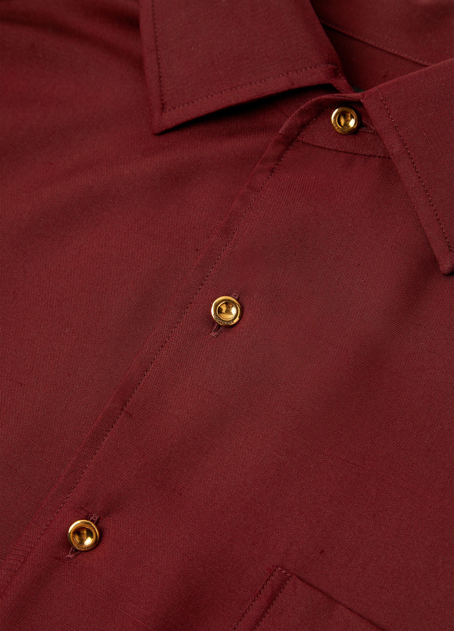 André Shirt - Deep Maroon
