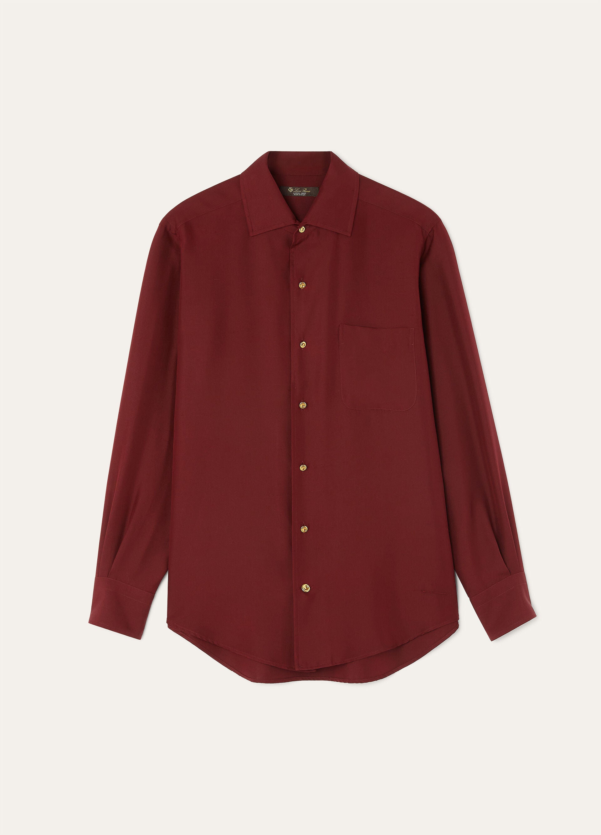 André Shirt - Deep Maroon