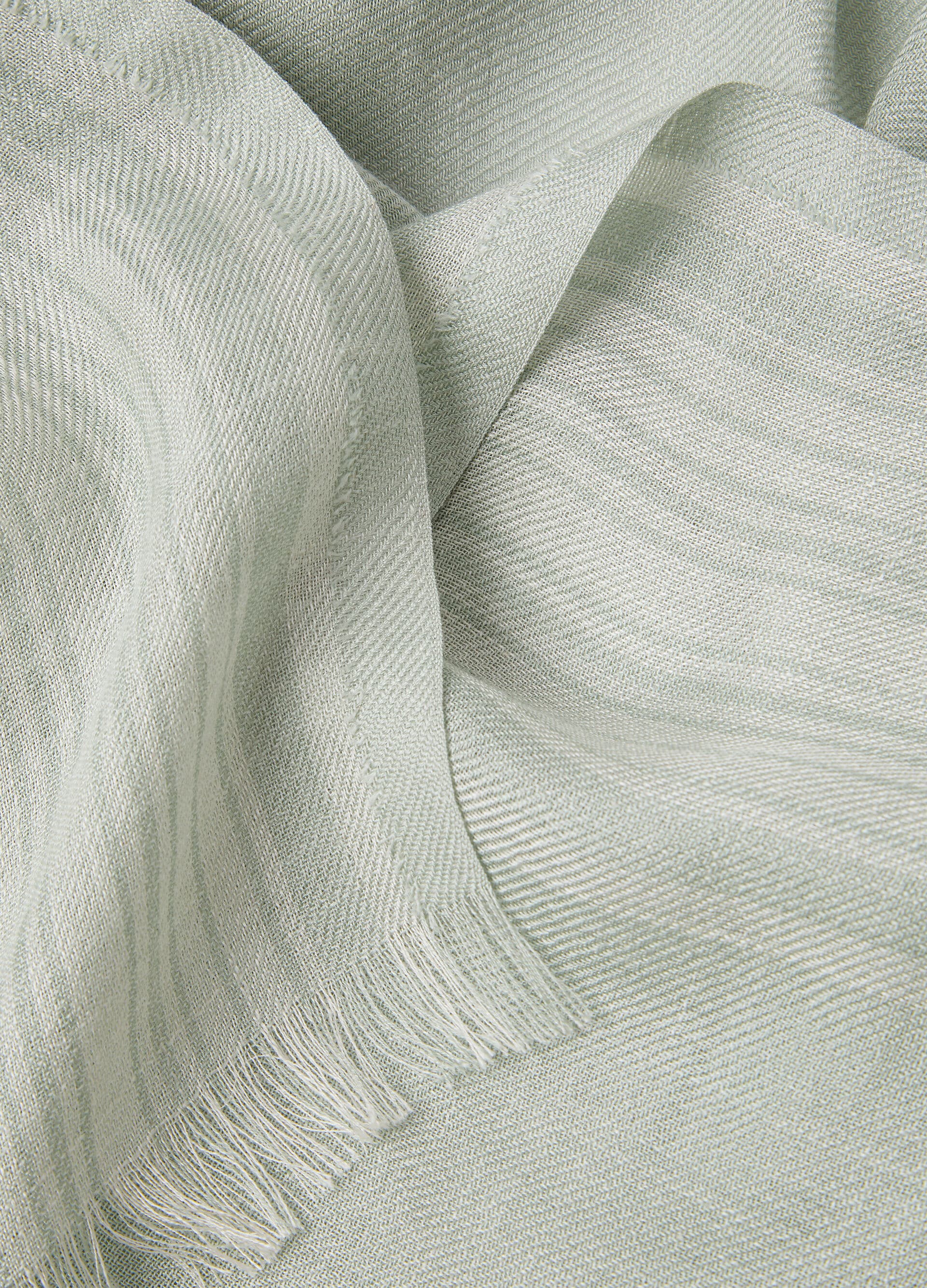 Aida Poncho - Iceberg Green/Pristine White
