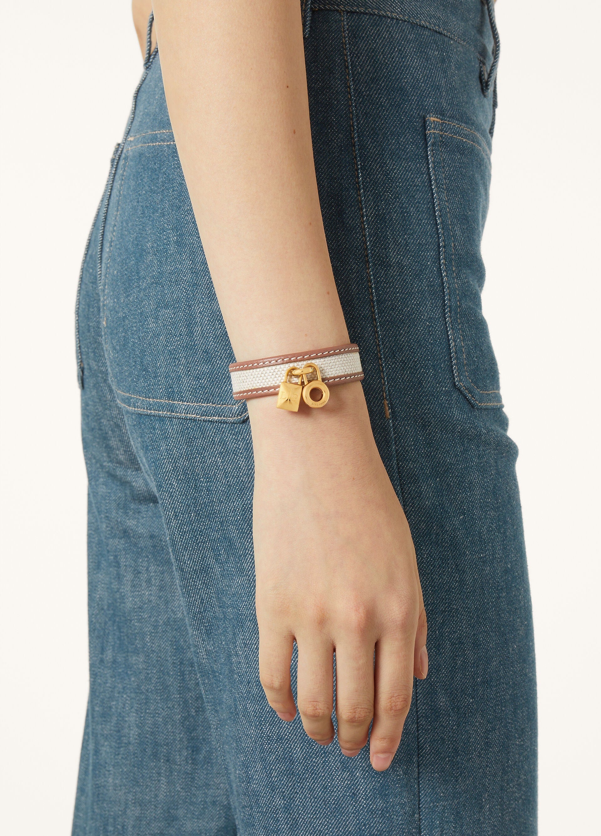 Extra Bracelet - Natural-Caramel Sugar/Jewel Sun Gold