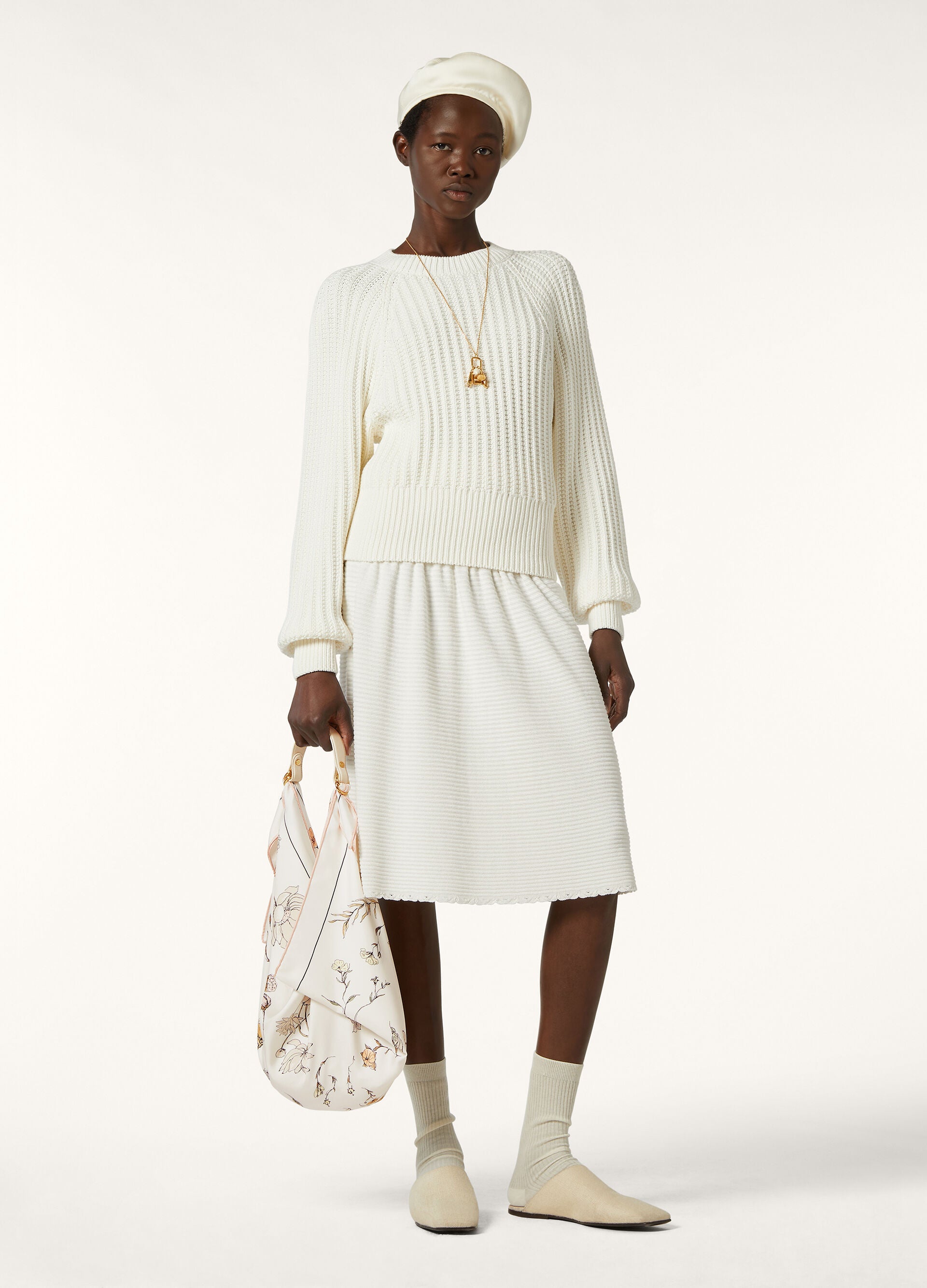 Moltrasio Crewneck - White