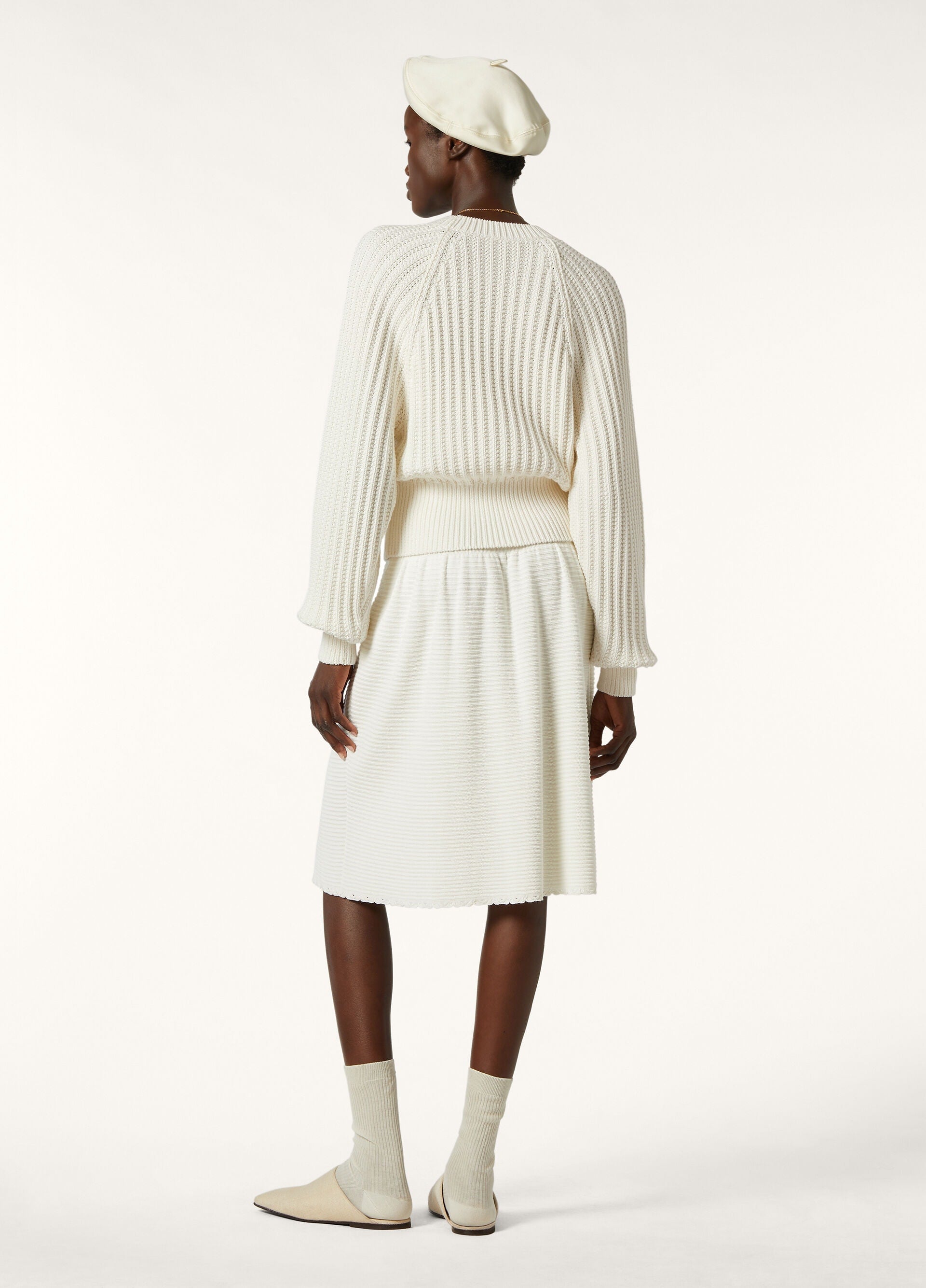Moltrasio Crewneck - White