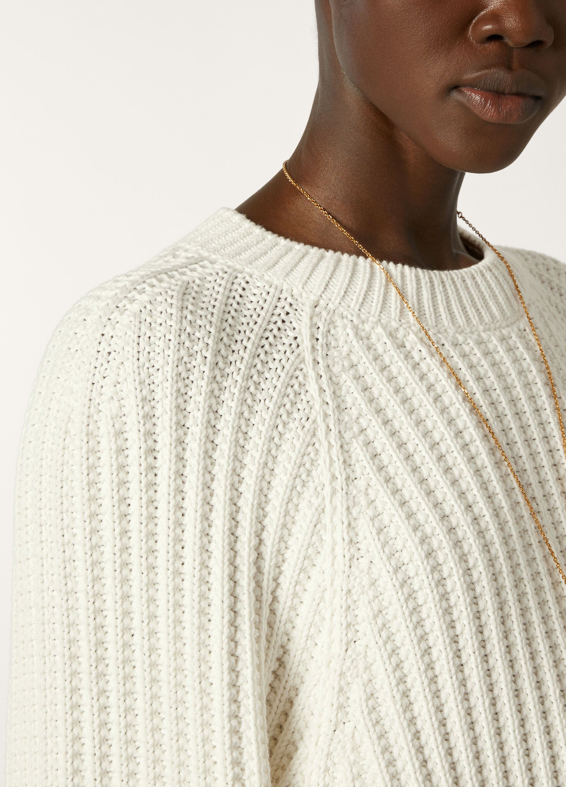 Moltrasio Crewneck - White