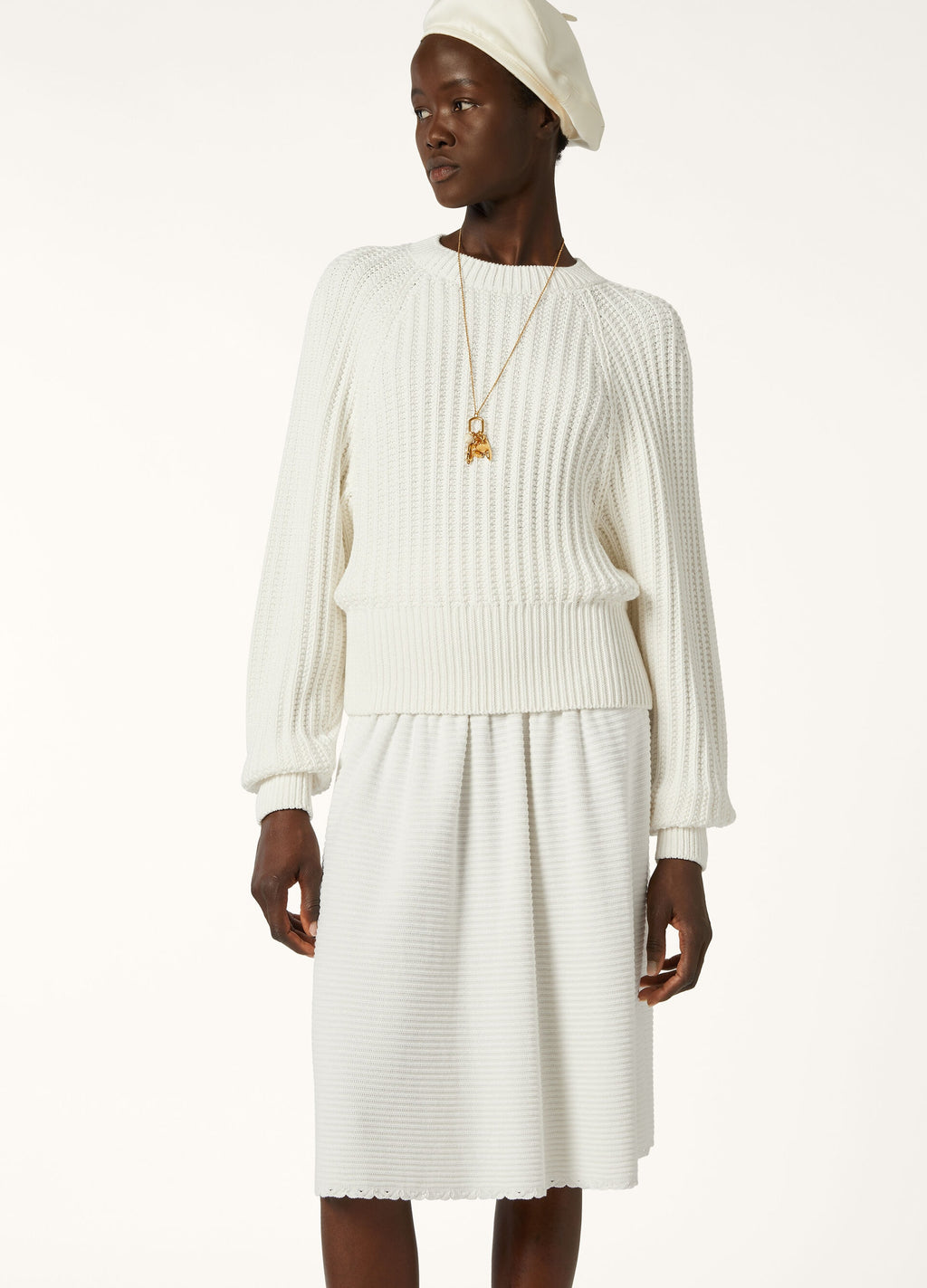 Moltrasio Crewneck - White