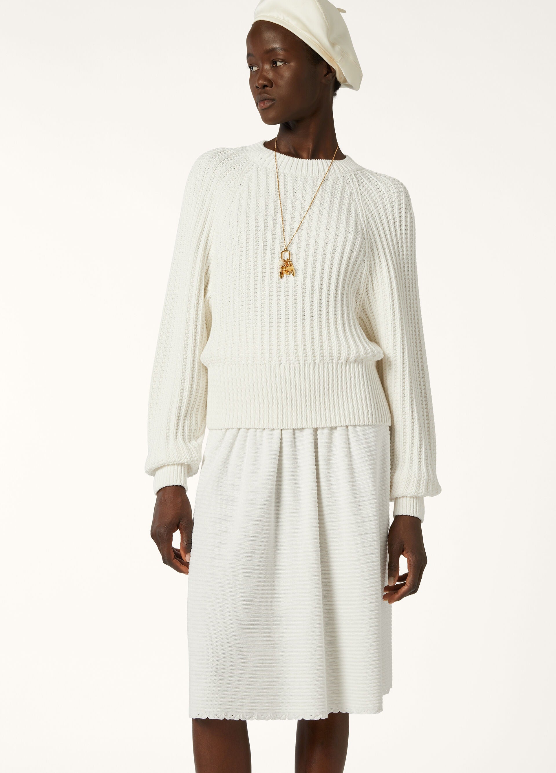 Moltrasio Crewneck - White