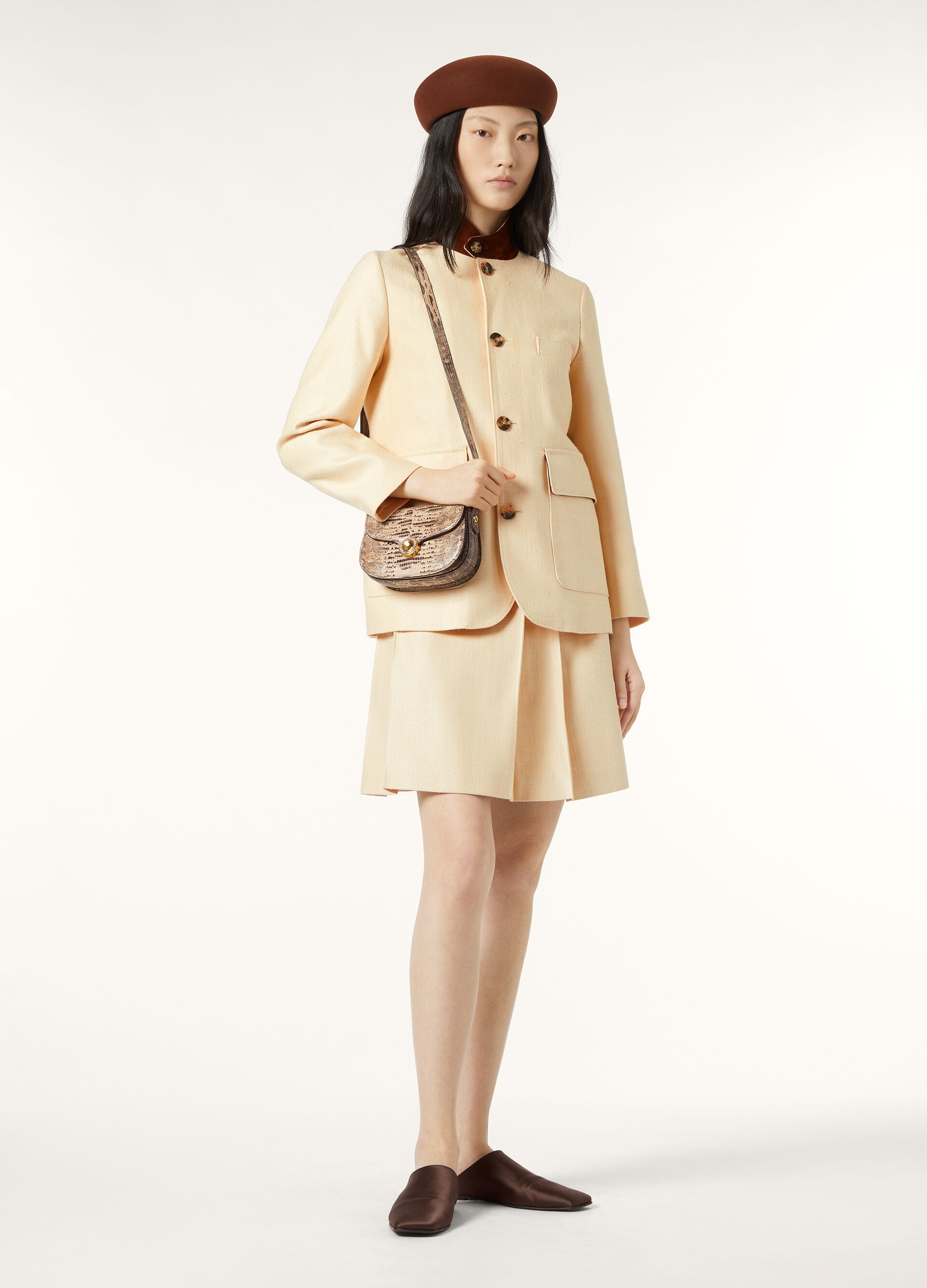 Aida Skirt - Milk Amber